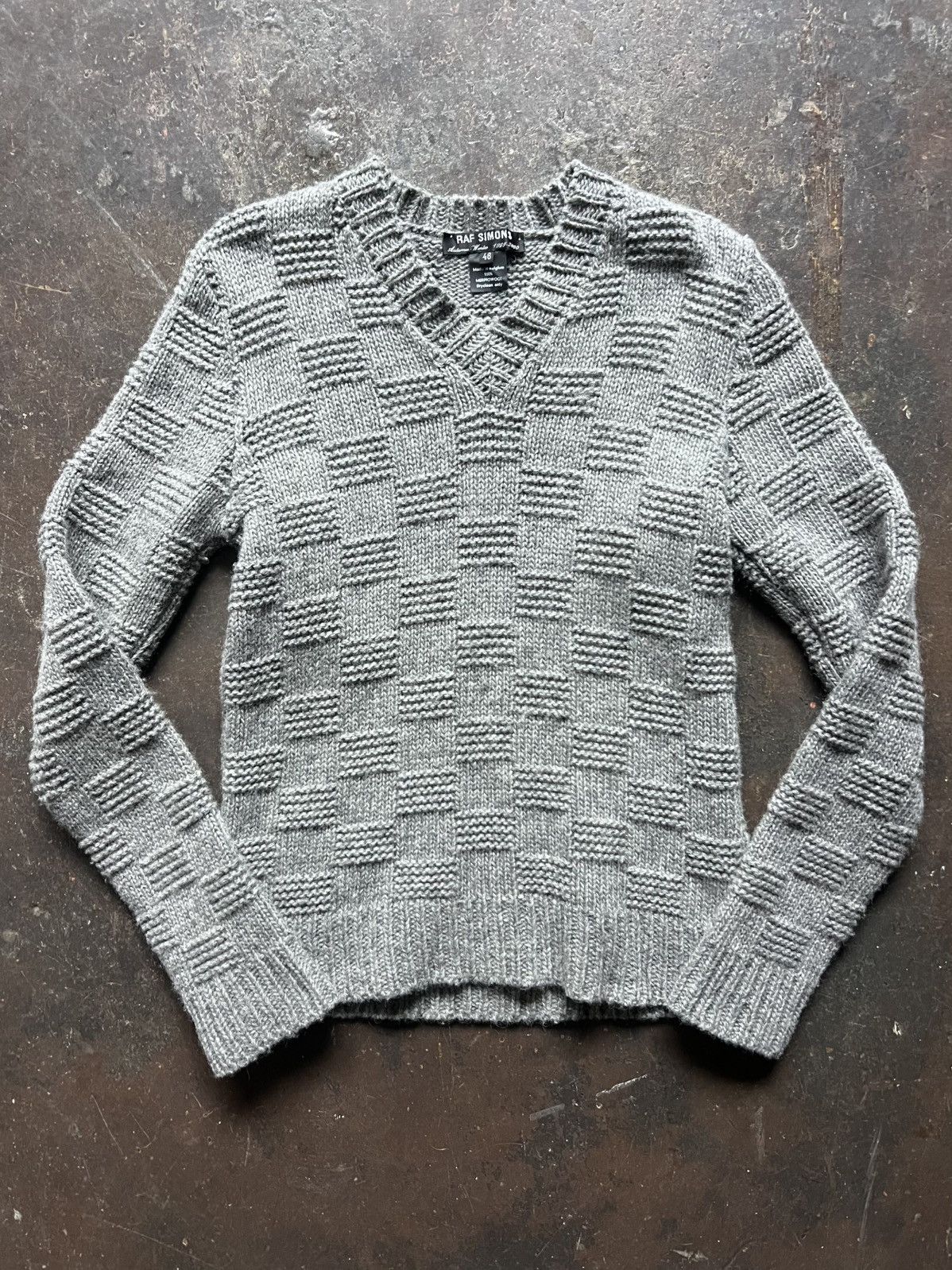 Raf Simons RAF SIMONS AW 1999-2000 Knit Size US S / EU 44-46 / 1 - 1 Thumbnail
