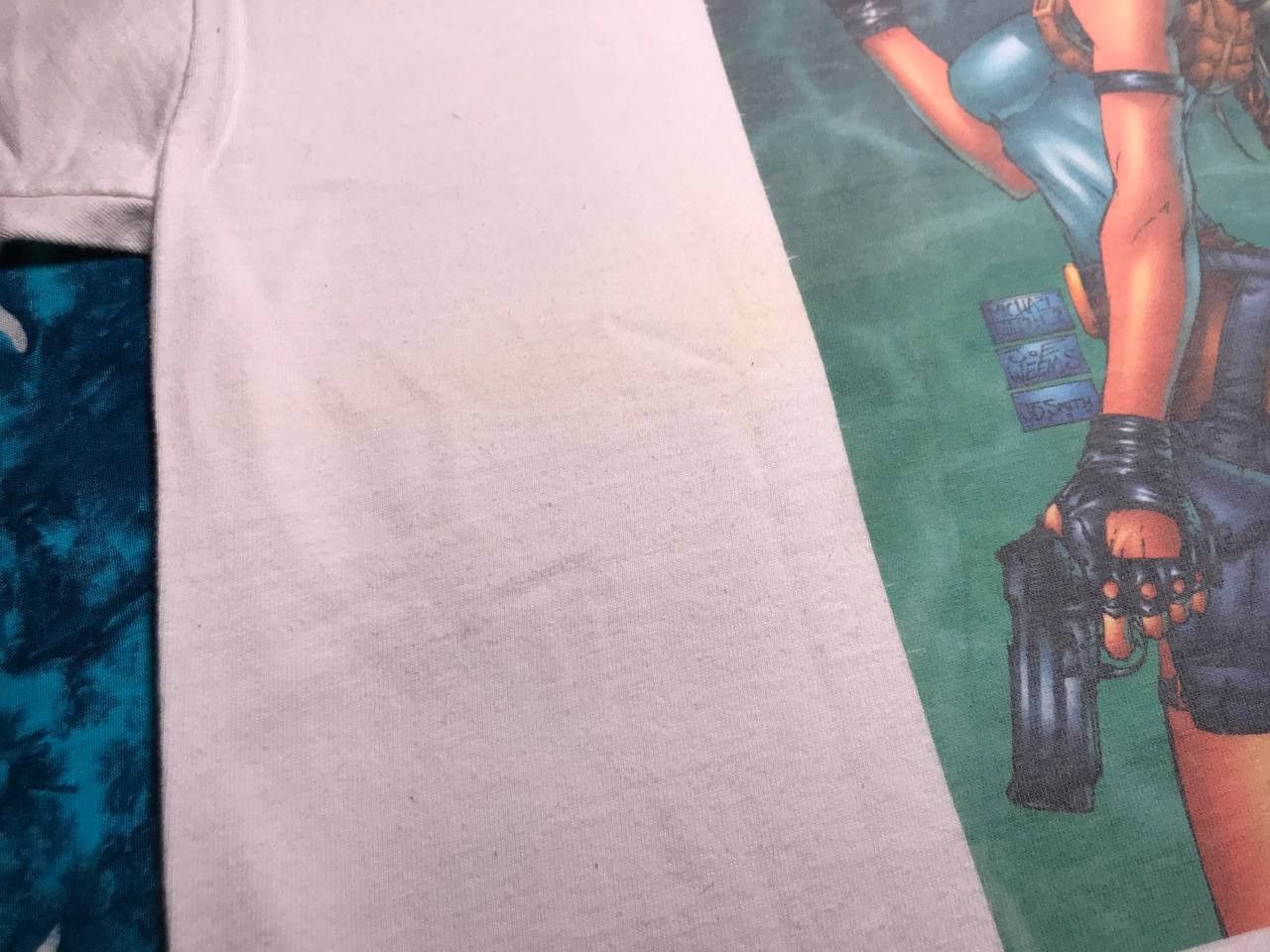 Vintage VINTAGE 97s TOMB RAIDER WITCHBLADE Shirts LARA CROFT COMICS Size US M / EU 48-50 / 2 - 19 Thumbnail