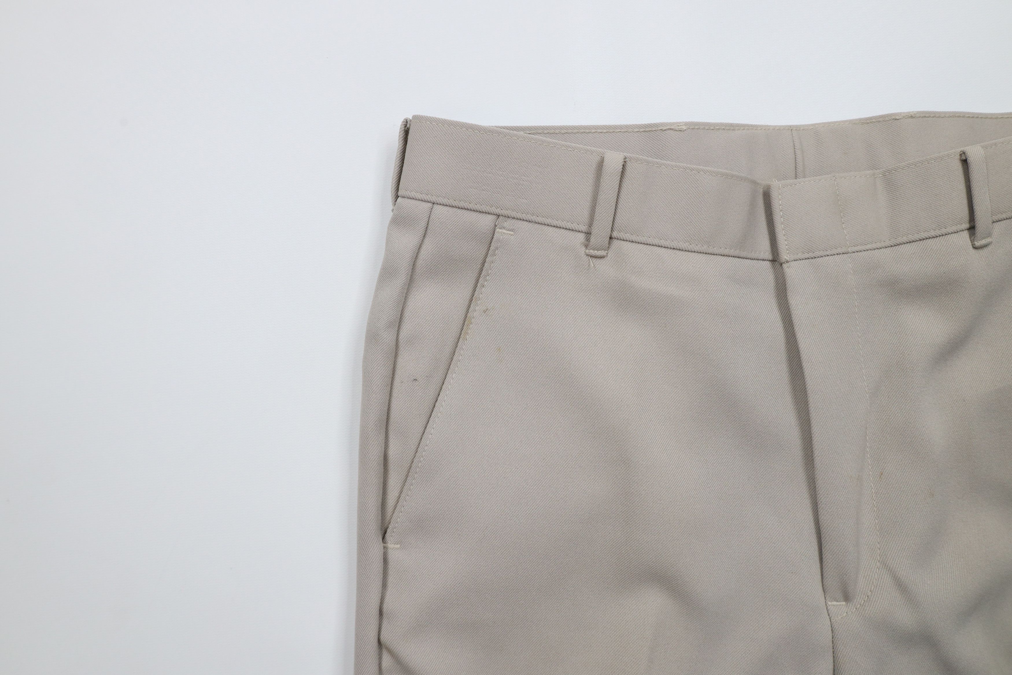 Vintage Vintage 70s Streetwear Knit Flared Wide Leg Chino Pants Size US 32 / EU 48 - 8 Thumbnail