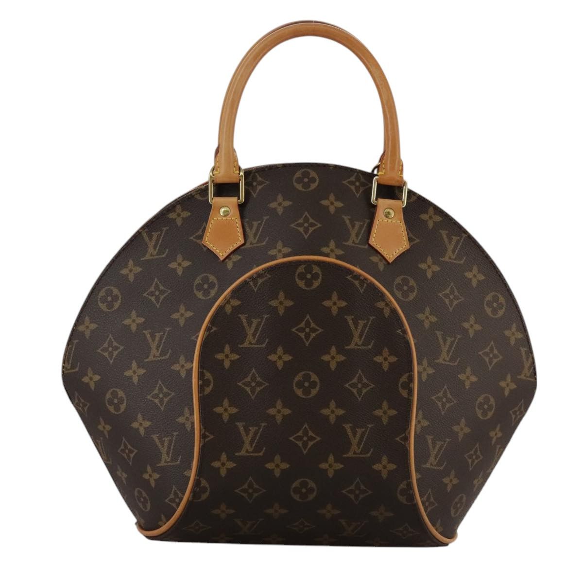 Louis Vuitton Ellipse Brown Canvas Handbag (Pre-Owned) Size ONE SIZE - 1 Thumbnail