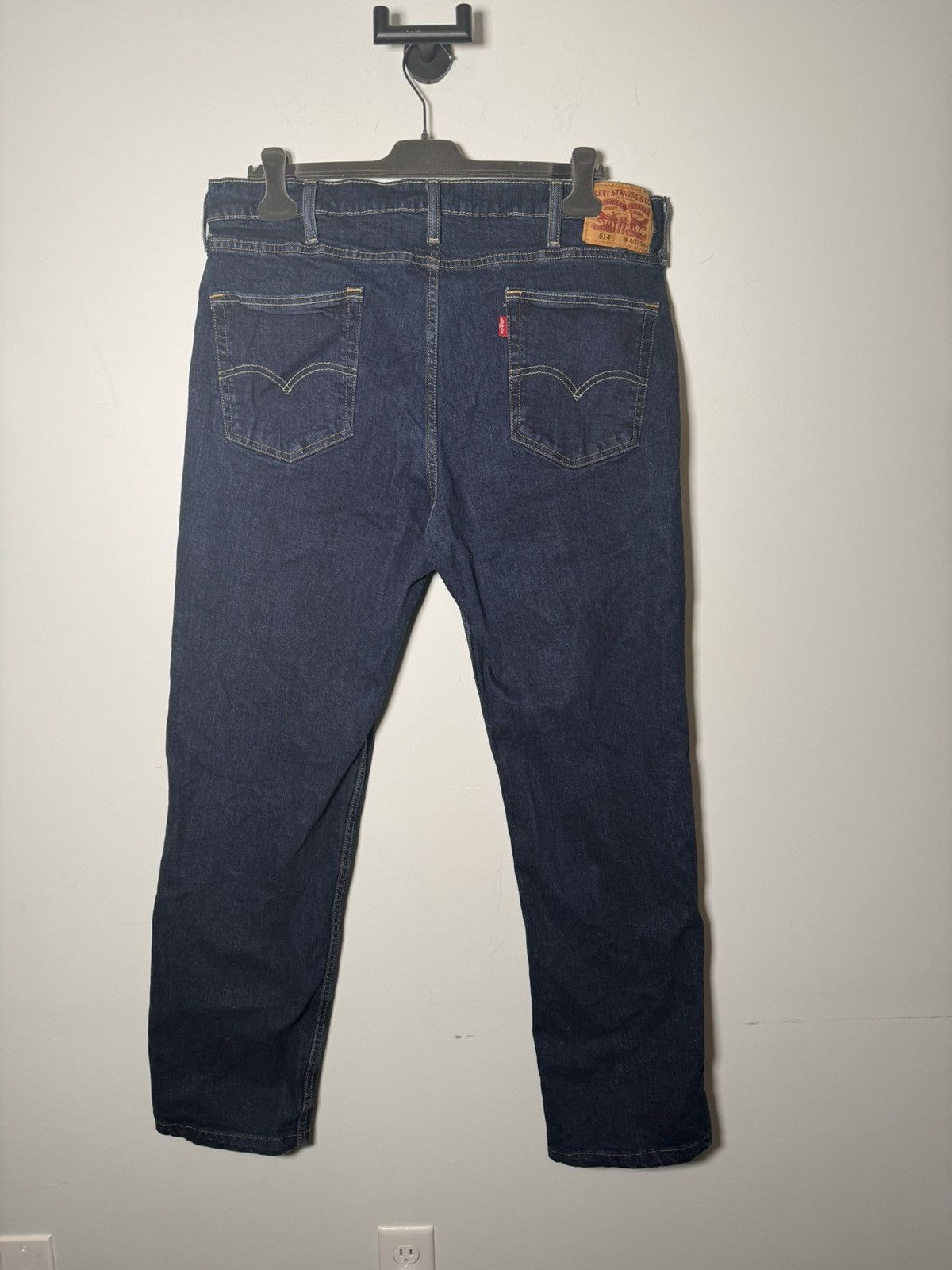 Levi's × Levi's Vintage Clothing Levi's Dark Blue 514 Oversized Denim Jeans 40x34 Size US 40 / EU 56 - 1 Thumbnail