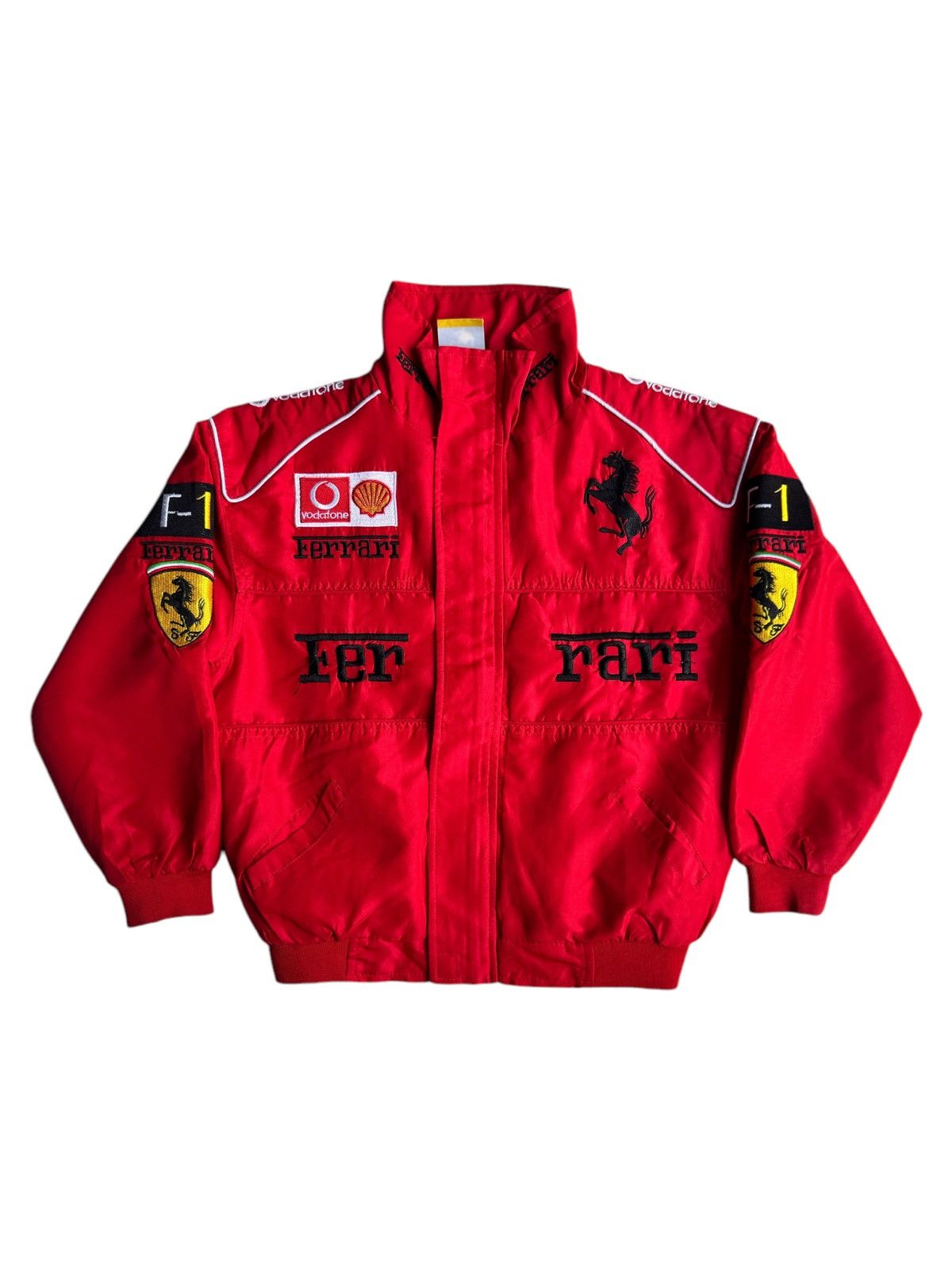 Ferrari VERY RARE VINTAGE JACKET RACING FERRARI SPONSORED KIDS Size US S / EU 44-46 / 1 - 1 Thumbnail