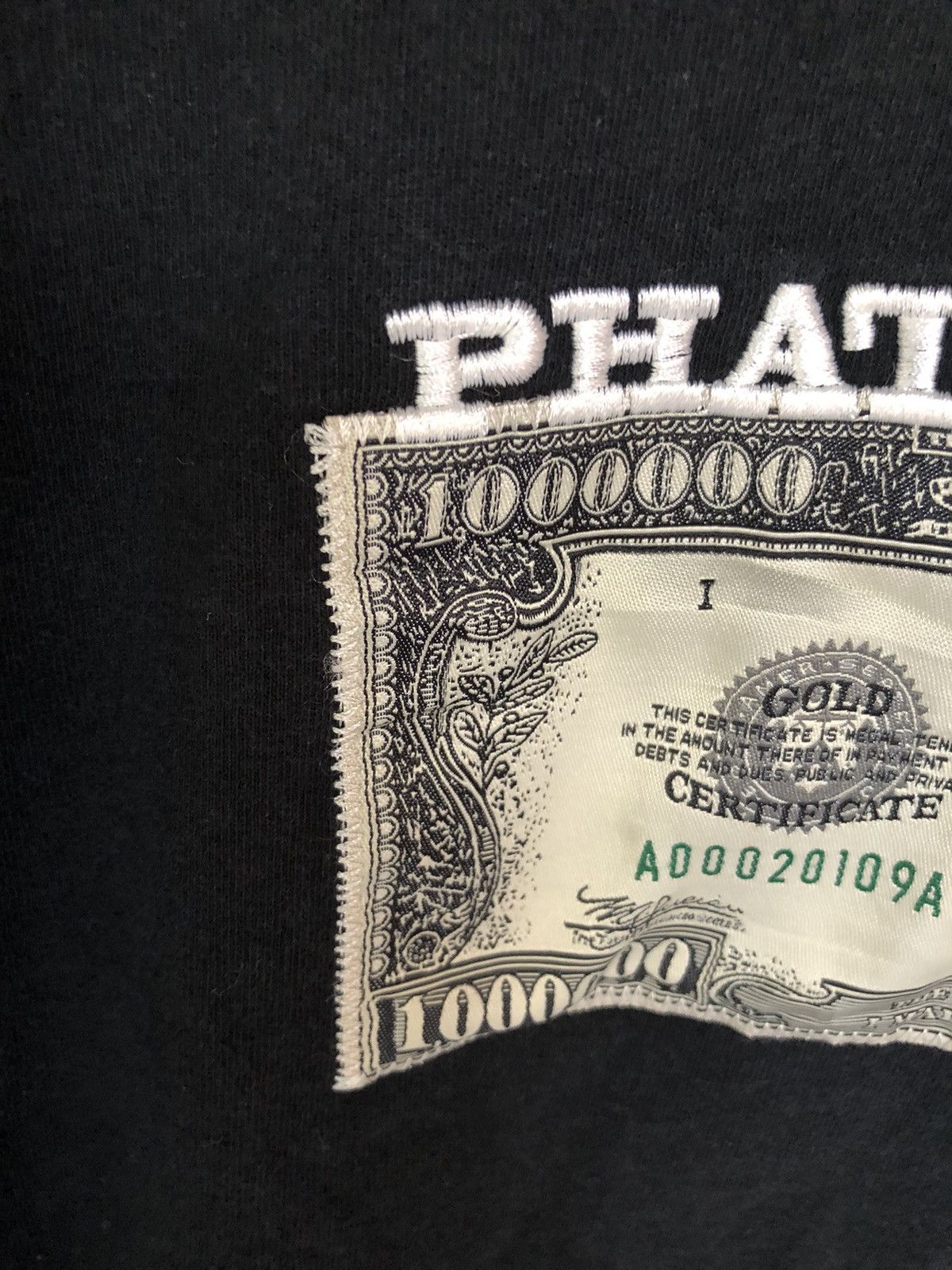Phat Farm Vintage Phat Farm 1,000.000 usd Embroidered Rare Shirt Tee Size US XL / EU 56 / 4 - 5 Thumbnail