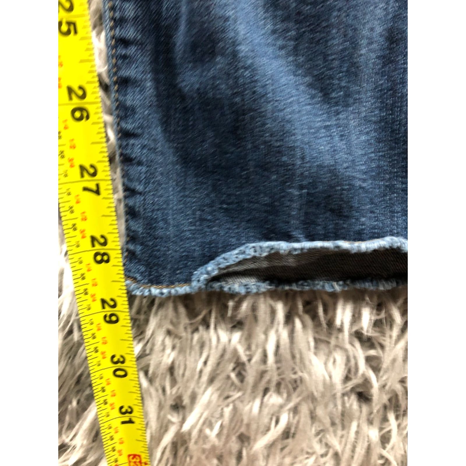 Ann Taylor Ann Taylor Slim Boyfriend Jeans Womens 2 Medium Blue Denim 5-Pocket Style Regular Slim Size 26" / US 2 / IT 38 - 3 Thumbnail