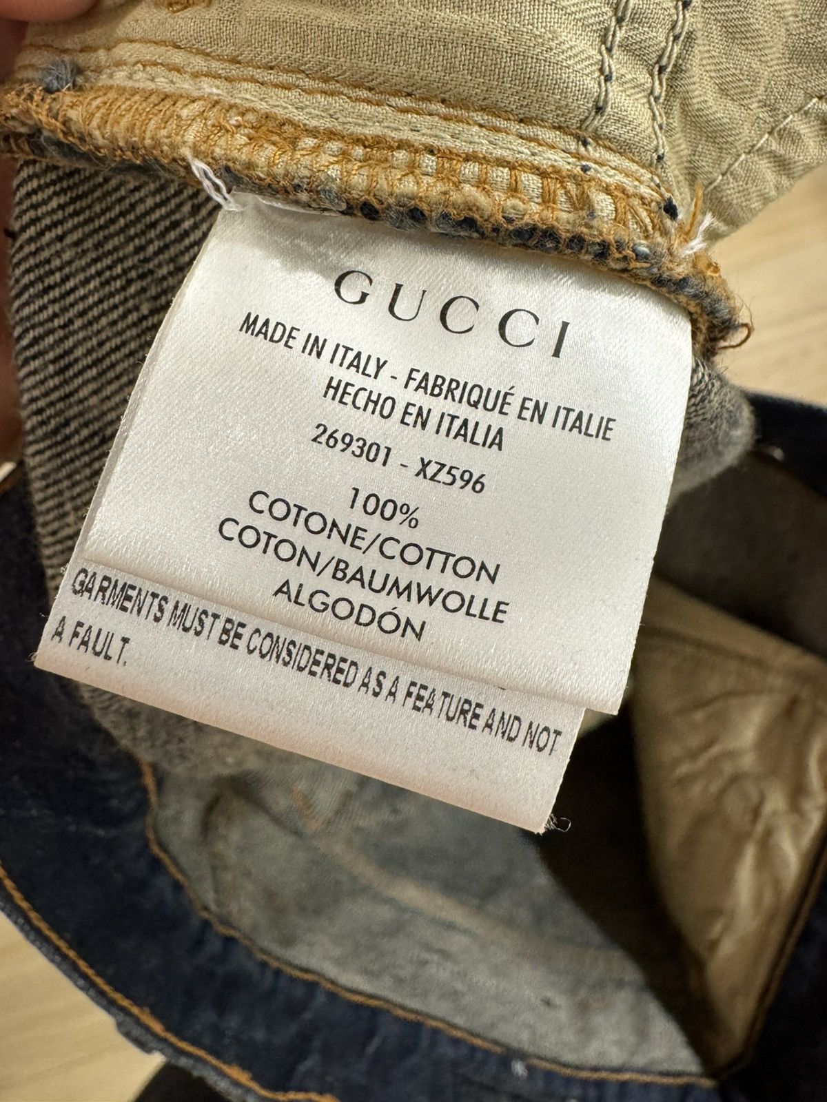 Gucci Gucci denim EU size 50 Size US 36 / EU 52 - 9 Thumbnail