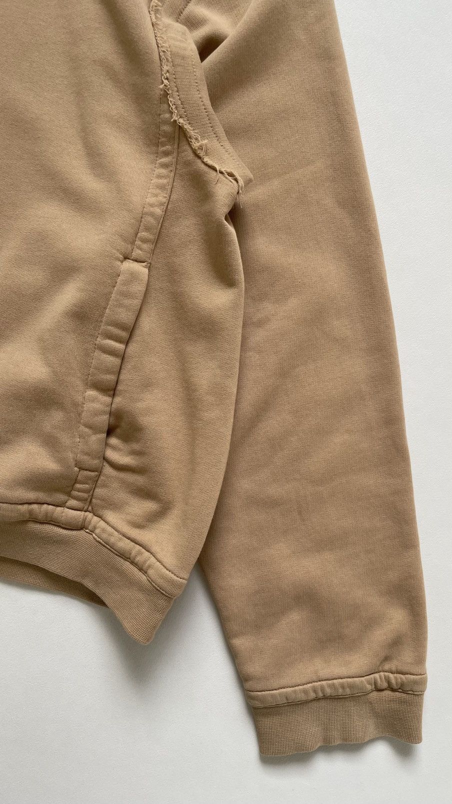 Haider Ackermann ‘Floral Embroidered’ Tan Cotton Perth Hoodie Size US L / EU 52-54 / 3 - 13 Thumbnail