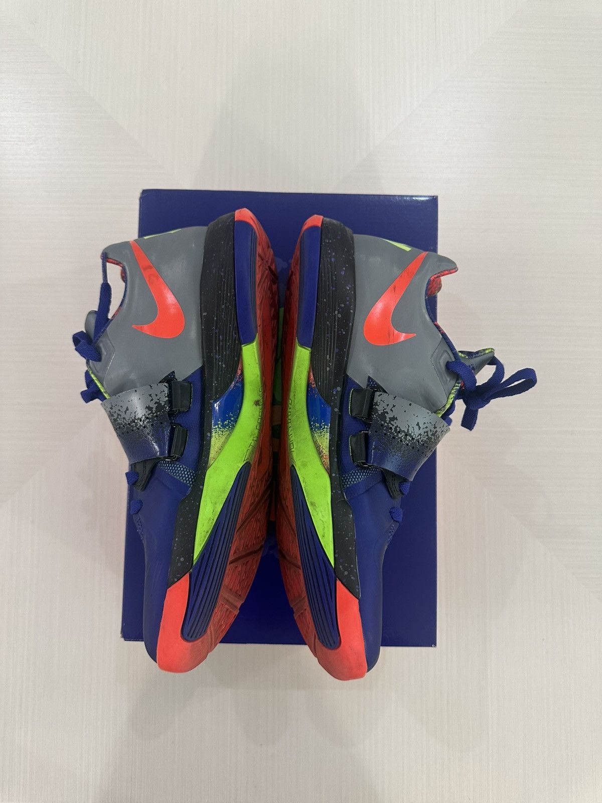 Nike Nike Kevin Durant Zoom KD 4 x Nerf 2024 size 9.5M used Size US 9.5 / EU 42-43 - 3 Thumbnail