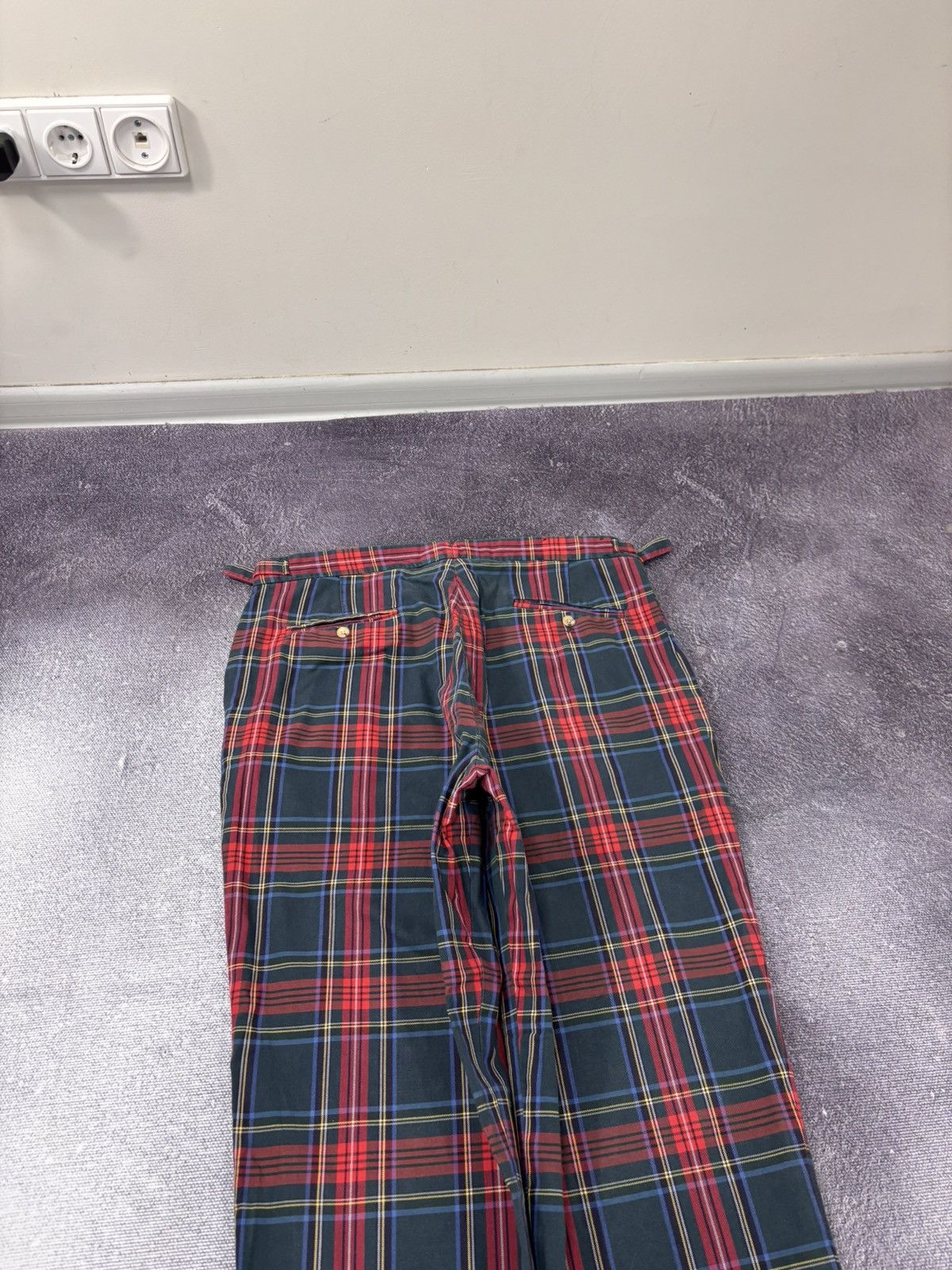 Polo Ralph Lauren Vintage Polo Ralph Lauren Men’s Tartan Plaid Pants Trousers Size US 38 / EU 54 - 18 Thumbnail