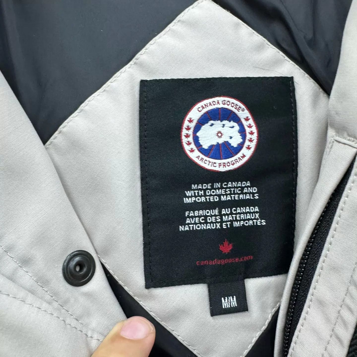 Canada Goose Canada Goose Wyndham Stone Gray M 99 New Size US M / EU 48-50 / 2 - 6 Thumbnail