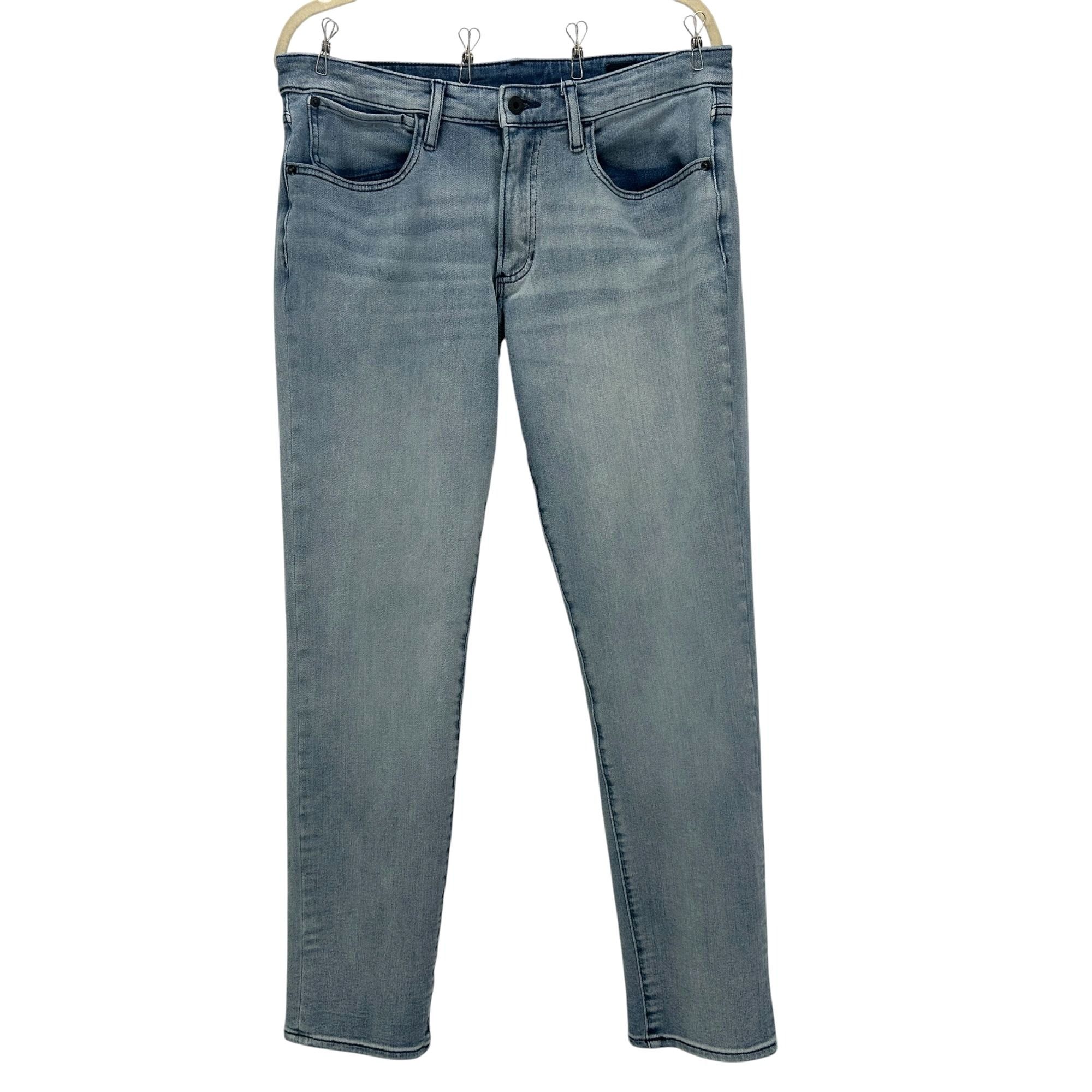 Bonobos Bonobos Mens 34/34 Jeans Slim Light Distressed Denim Stretch Size US 34 / EU 50 - 1 Thumbnail