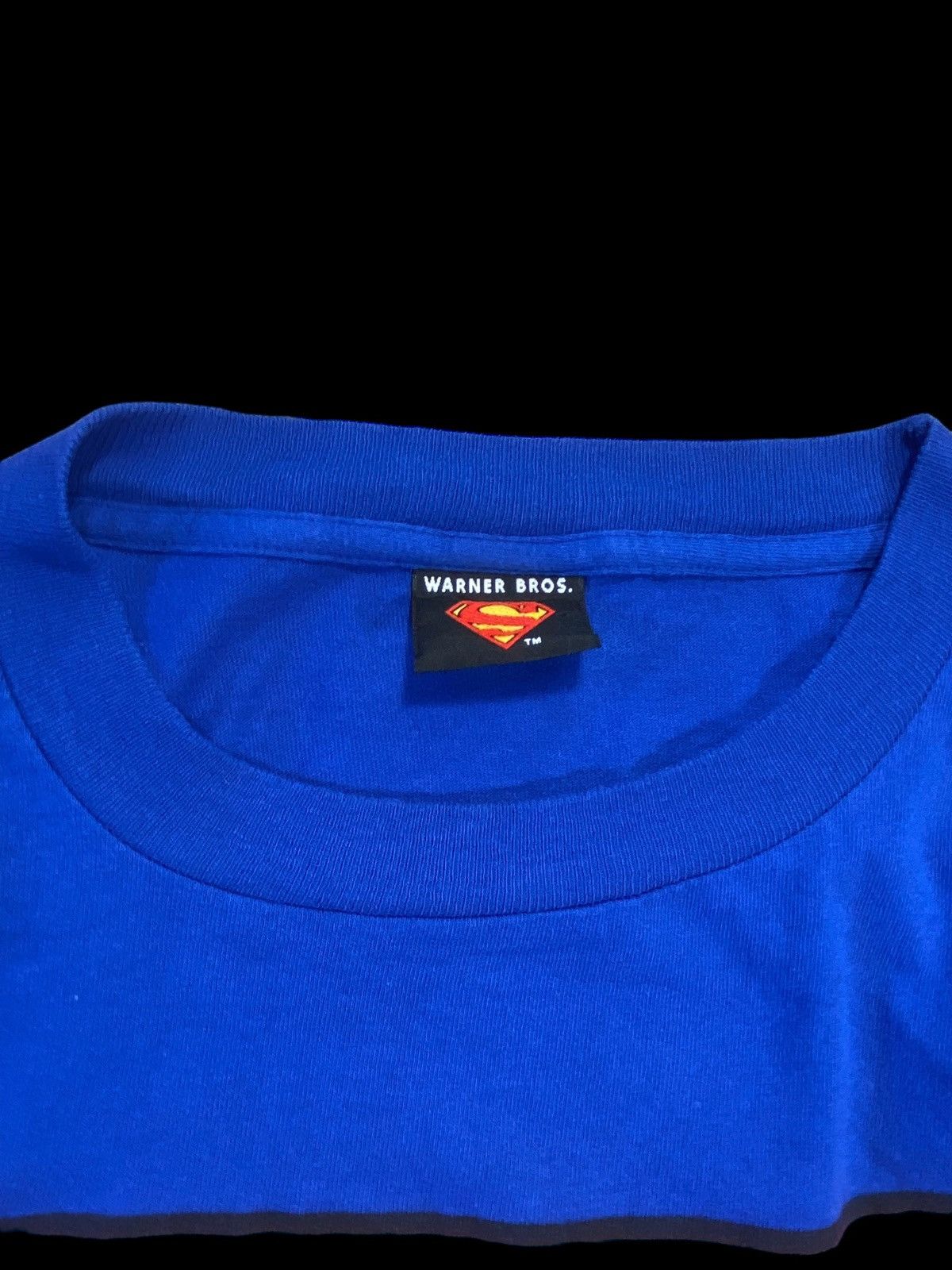 Vintage × Warner Bros Vintage Superman Men’s XL DC Comics T-Shirt Y2K 2000 Size US XL / EU 56 / 4 - 3 Thumbnail