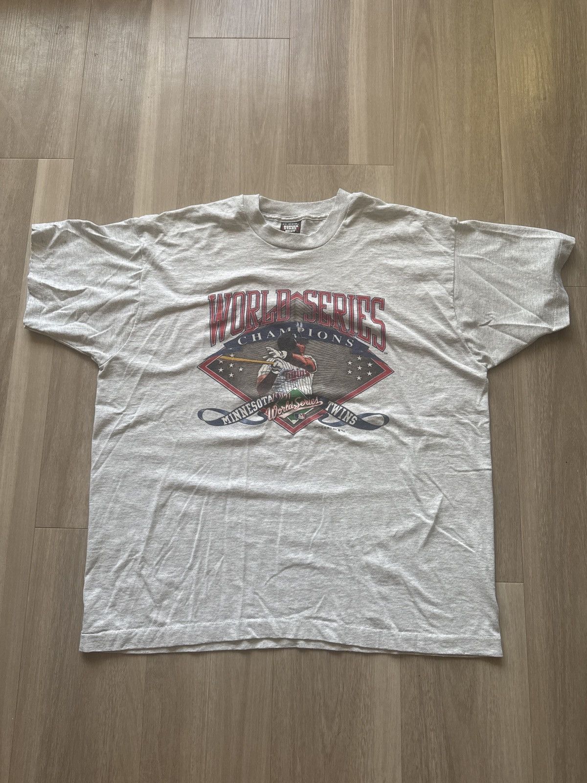 Vintage Minnesota Twins 91’ World Series Tee Size US XXL / EU 58 / 5 - 1 Thumbnail
