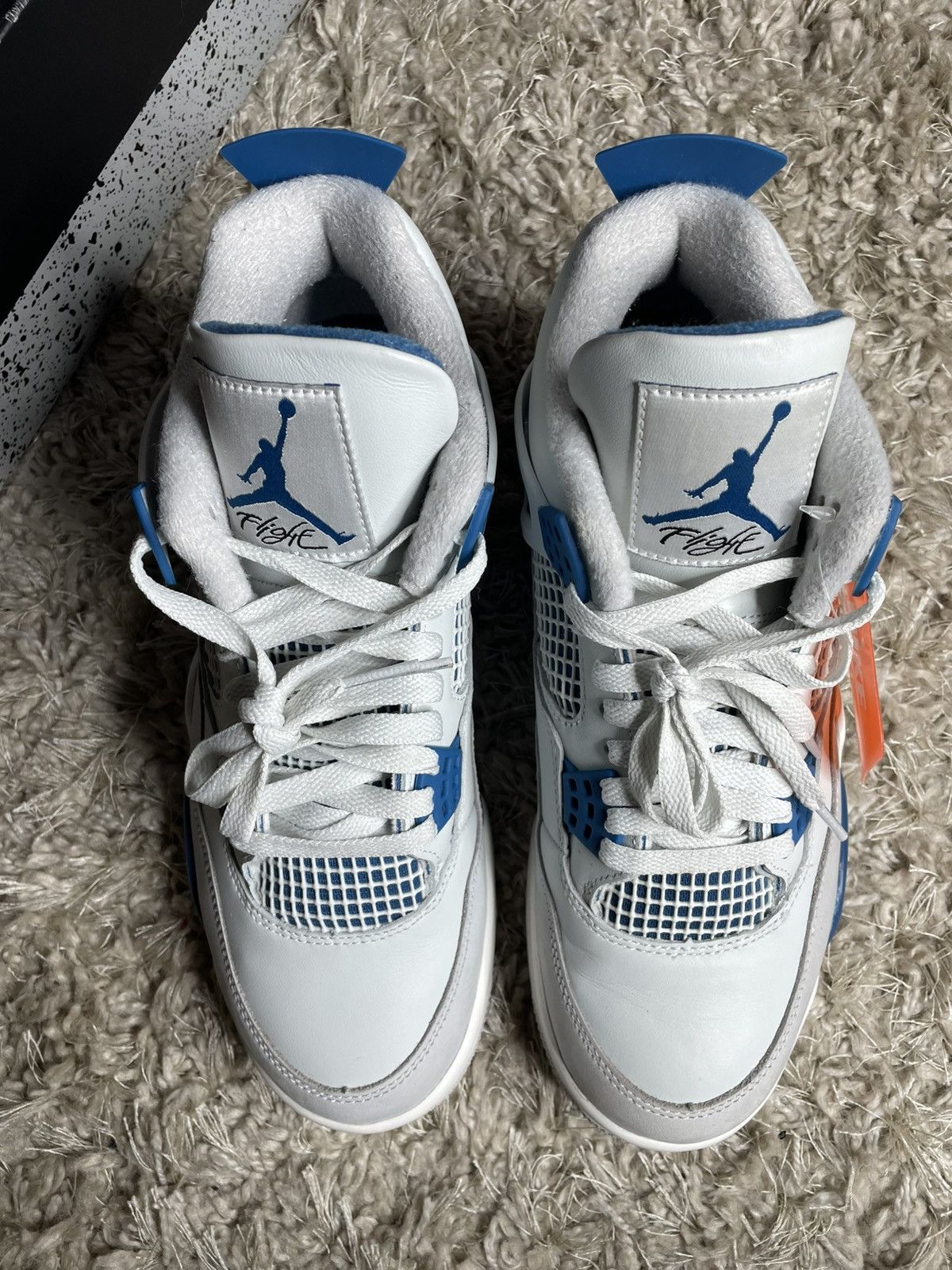 Jordan Brand Jordan 4 military blue Size US 9 / EU 42 - 4 Thumbnail