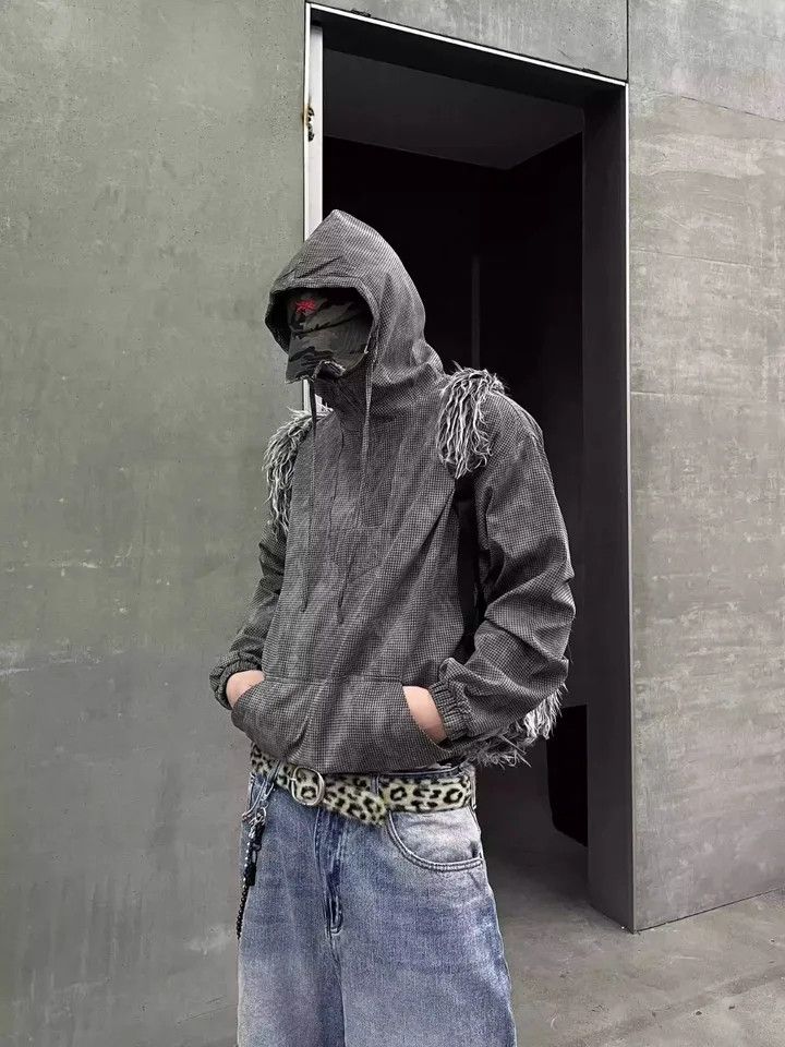Designer × Japanese Brand Tie Dye Mesh Hoodie Oversized Gorp Size US M / EU 48-50 / 2 - 1 Thumbnail
