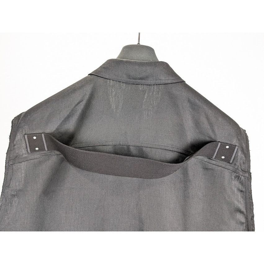 Rick Owens o1rshd1 Jumbo Sl Outershirt in Black Size US XL / EU 56 / 4 - 12 Thumbnail