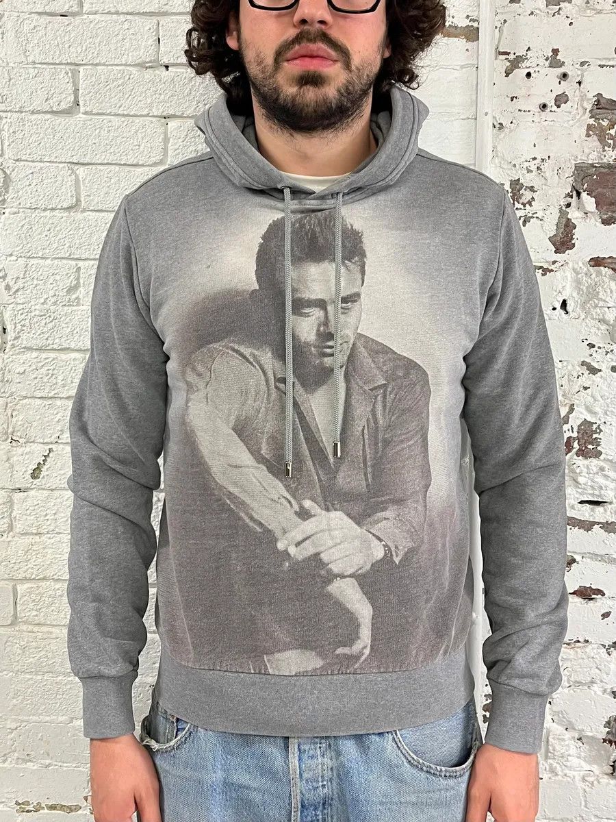 Dolce & Gabbana AW2011 Dolce & Gabbana James Dean Grey Hoodie Size US M / EU 48-50 / 2 - 2 Thumbnail
