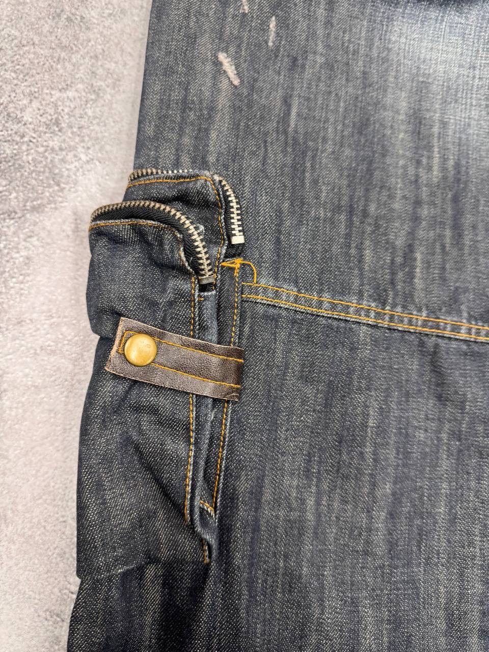 Other Kickdown Avant Garde Multipocket Pocket Men's Jeans Navy Size US 34 / EU 50 - 9 Thumbnail