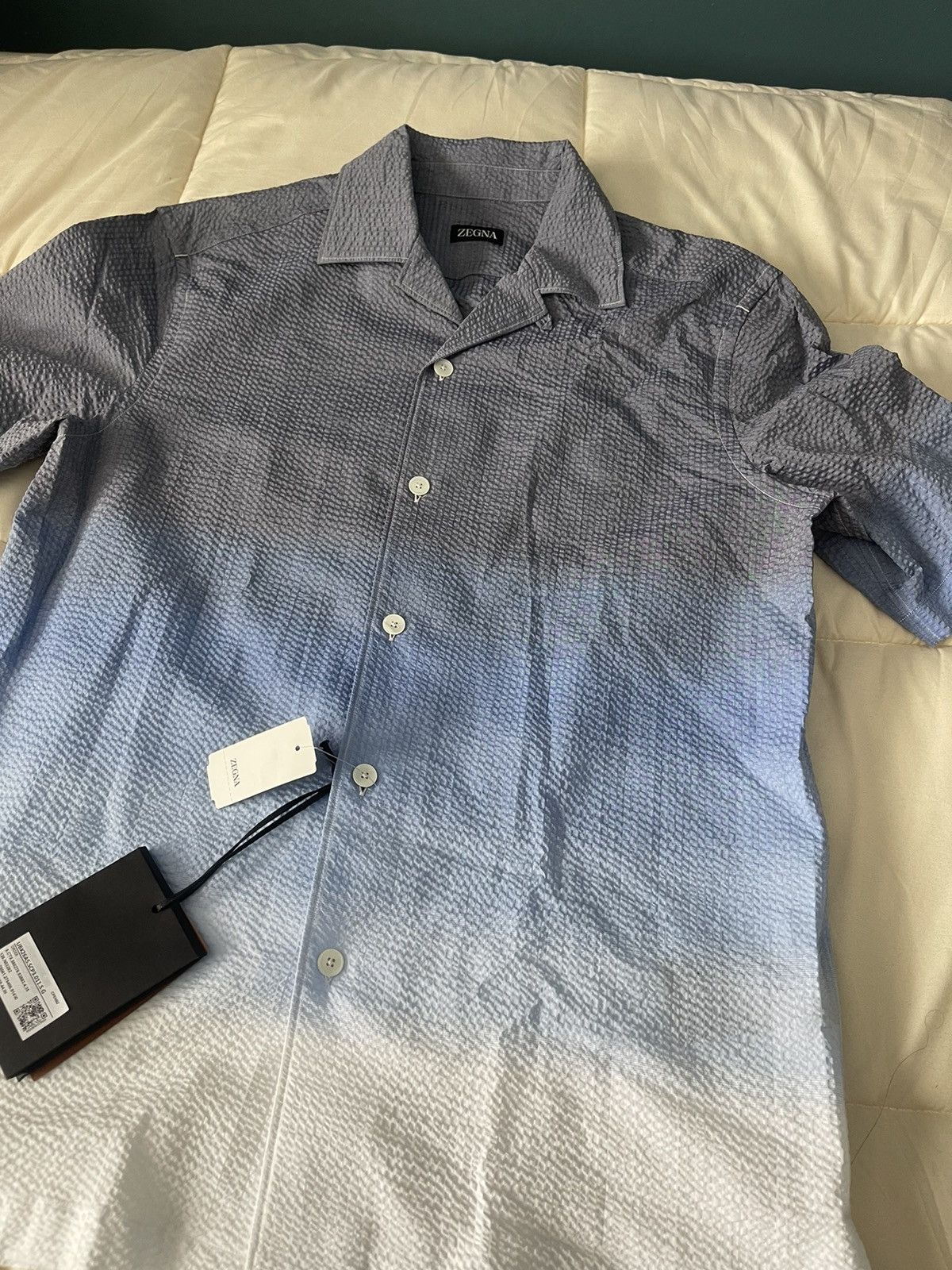 Ermenegildo Zegna Zegna Button Shirt (Transitional Color) Size US S / EU 44-46 / 1 - 2 Thumbnail