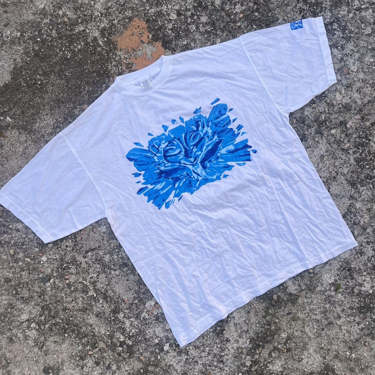 Japanese Brand Vintage 90s Psychodelic Print Graphic Tee Size US XL / EU 56 / 4 - 3 Thumbnail
