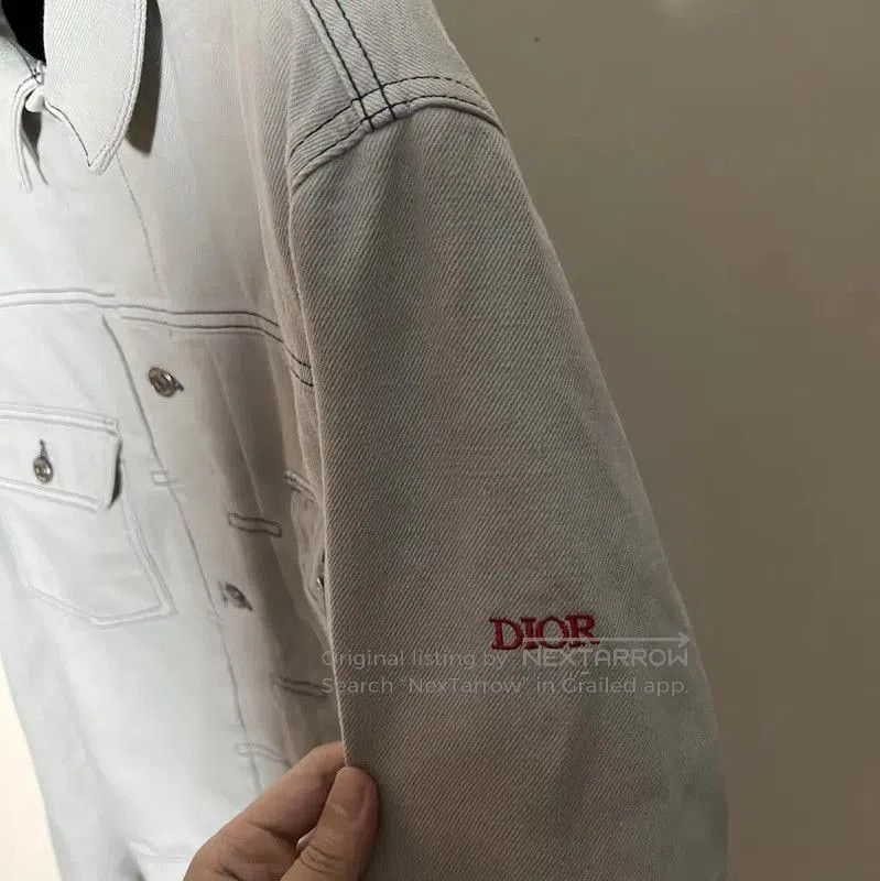 Dior Dior Men's Gray Cotton Jacket . Size US M / EU 48-50 / 2 - 5 Thumbnail