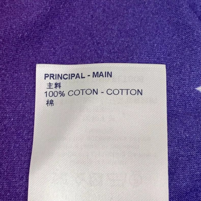 Louis Vuitton Louis Vuitton Color-block logo full-print cotton crew neck Size M / US 6-8 / IT 42-44 - 7 Thumbnail