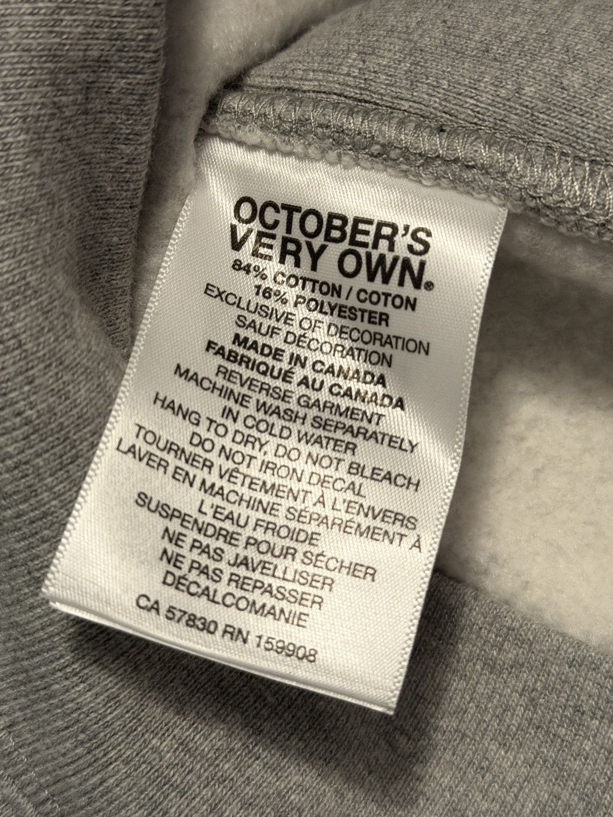 Drake OVO X ROOTS FW21 HERITAGE CREWNECK ASH GREY Size US XL / EU 56 / 4 - 4 Thumbnail