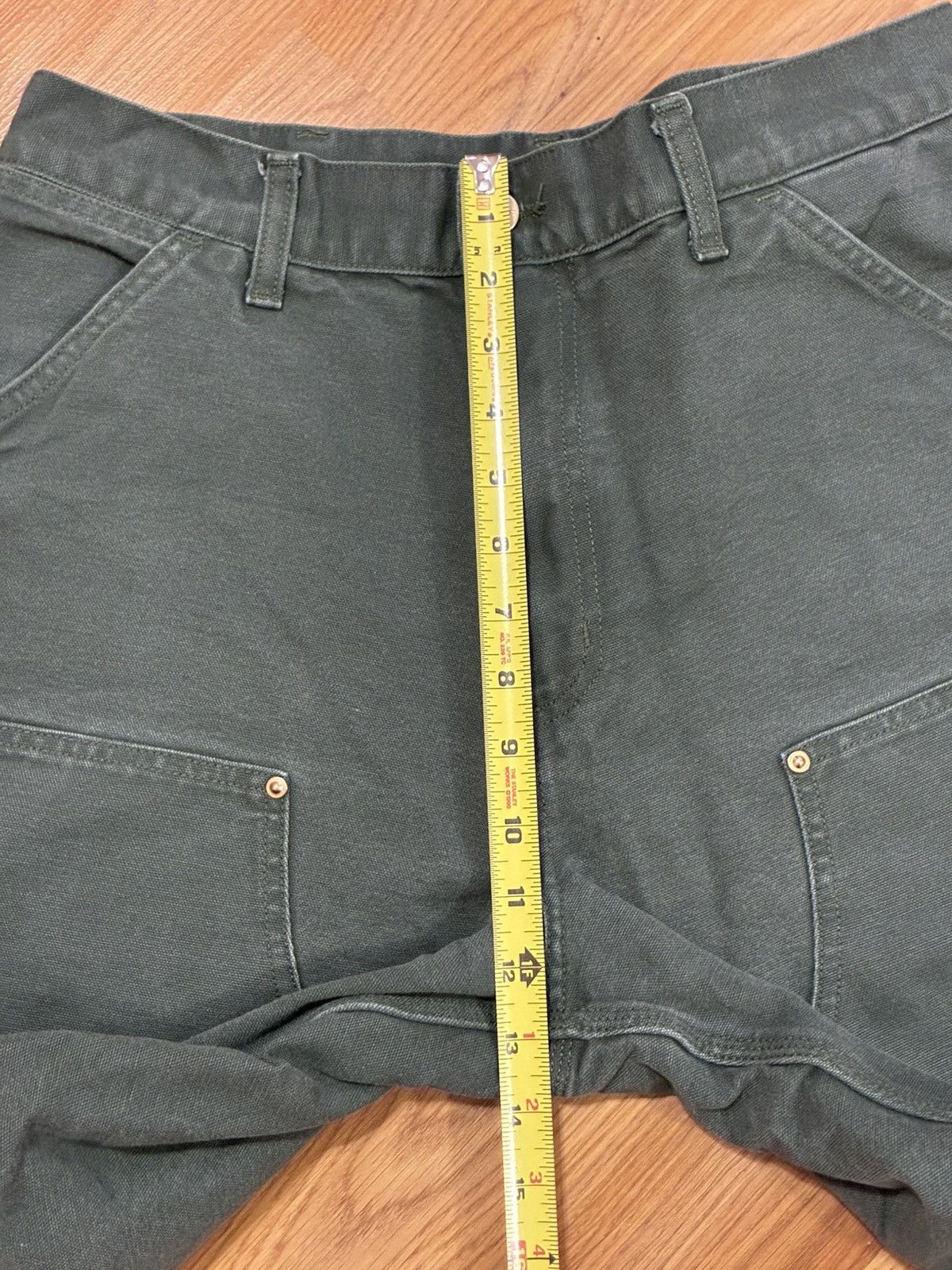 Carhartt Wip 31x32 Carhartt WIP Double Knee Stone Washed Canvas Pant Fade Size US 31 - 9 Thumbnail