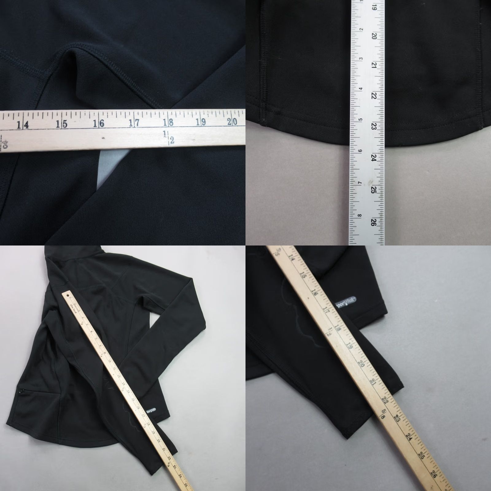The North Face The North Face Pullover Womens Small Long Sleeve 1/4 Zip Black Lightweight Casual Size S / US 4 / IT 40 - 8 Thumbnail