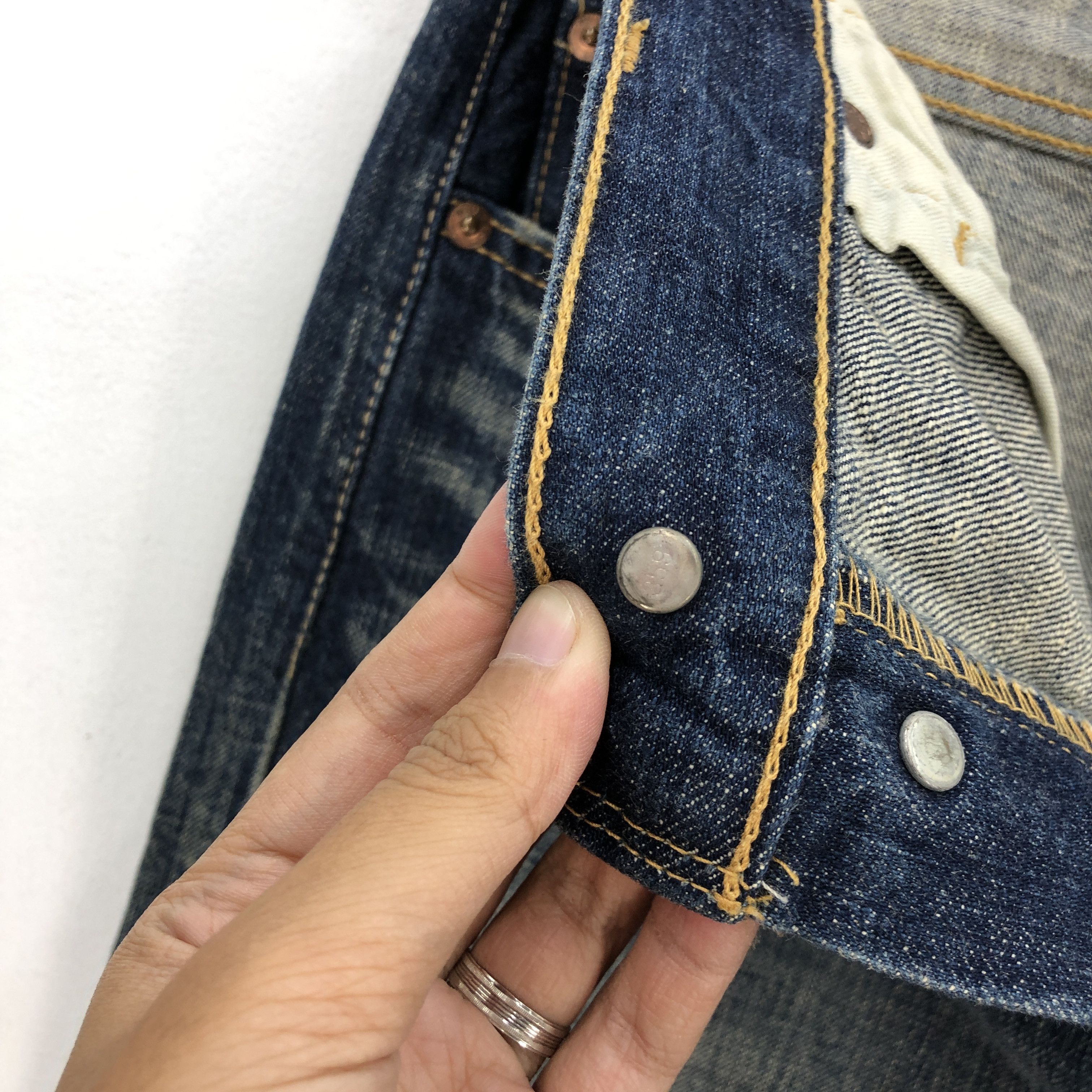 Levi's Vintage Levis 501 Jeans Levi's 501 Distressed Denim Pants Size US 32 / EU 48 - 6 Thumbnail