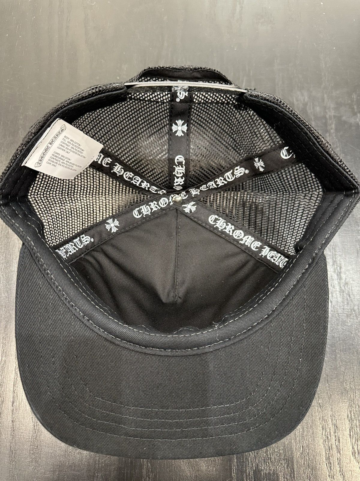 Chrome Hearts CHROME HEARTS PONY HAIR TRUCKER HAT Size ONE SIZE - 4 Thumbnail