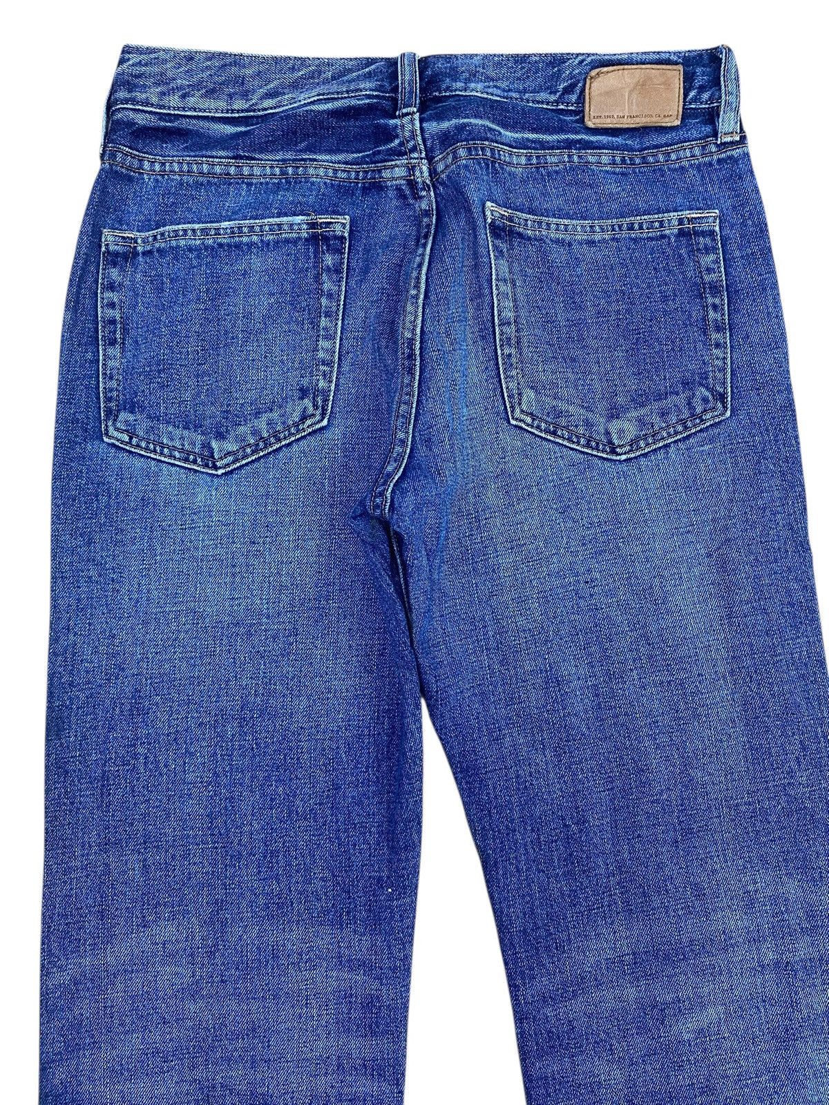 Gap Gap Faded Ripped Patchwork Style Bootcut Jeans Size US 30 / EU 46 - 4 Thumbnail
