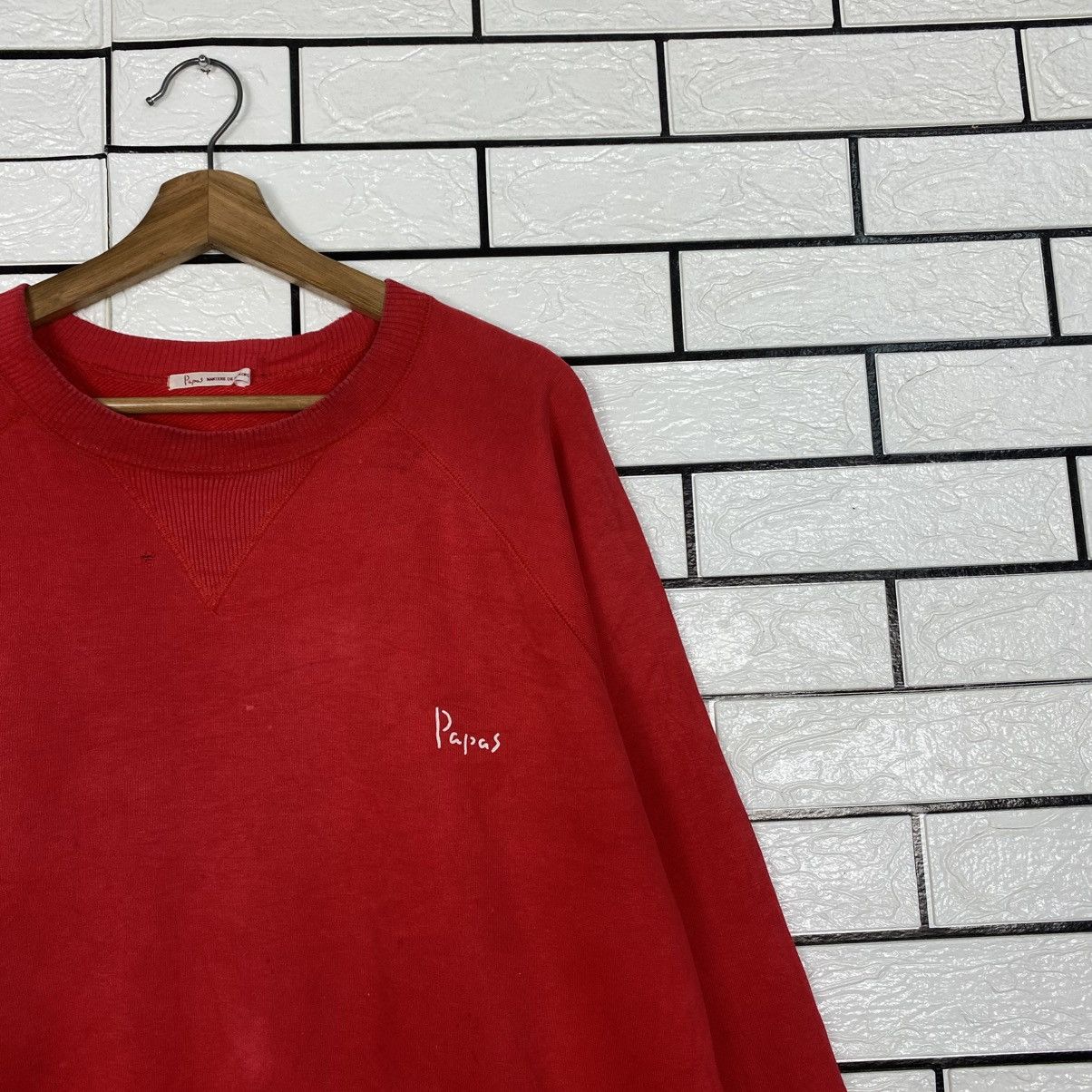 Japanese Brand 📌Vintage Sweatshirt Papas Sportswear Issey Miyake Size US M / EU 48-50 / 2 - 7 Thumbnail
