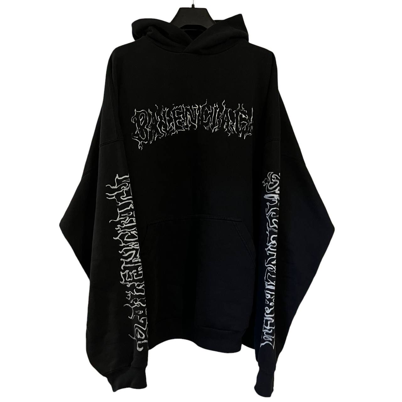 Balenciaga Balenciaga DIY Metal Logo Hoodie | Grailed