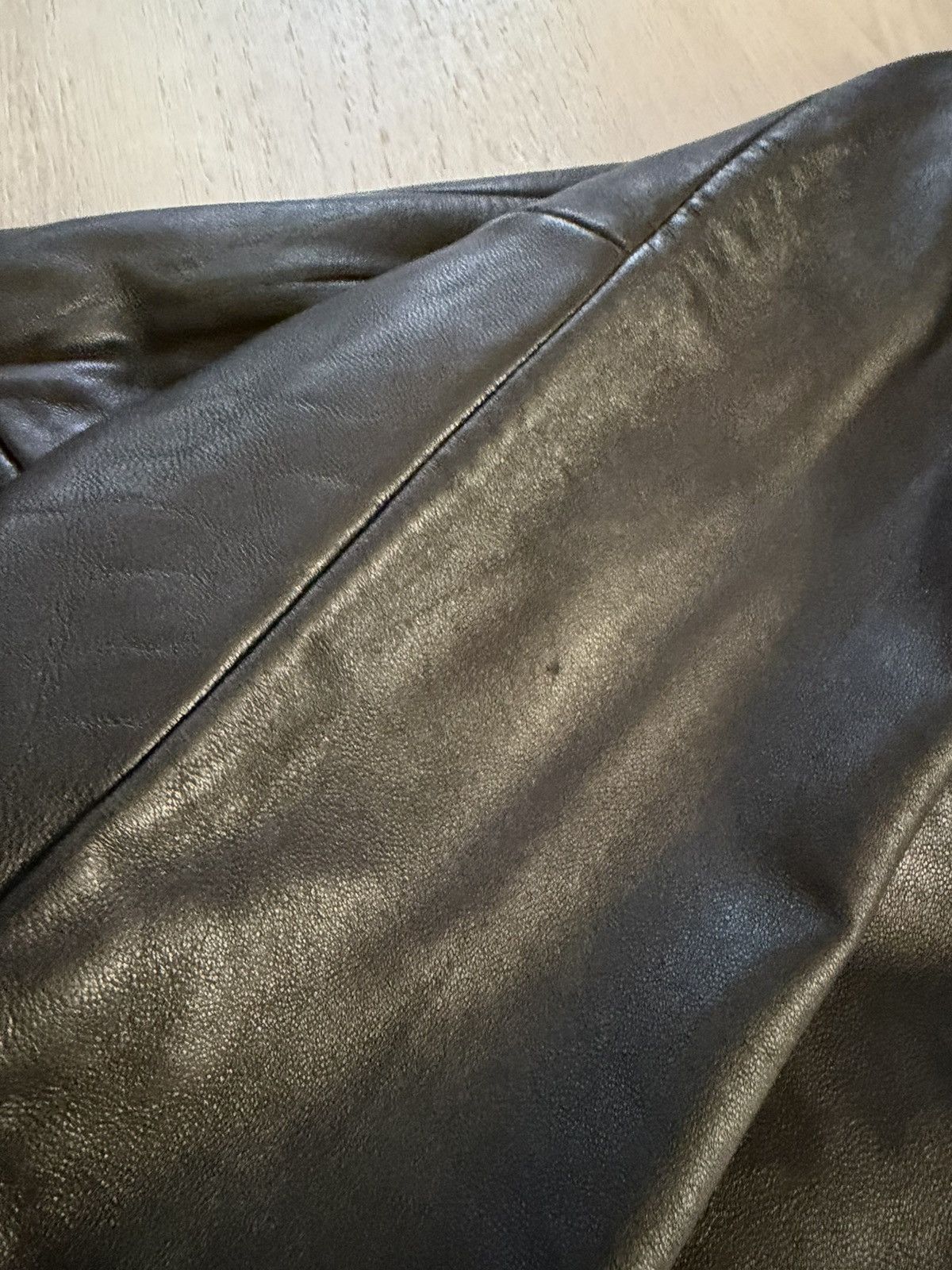 Vintage Vintage Valerie Stevens Ladies Black Lambskin Leather Sz L Size L / US 10 / IT 46 - 6 Thumbnail