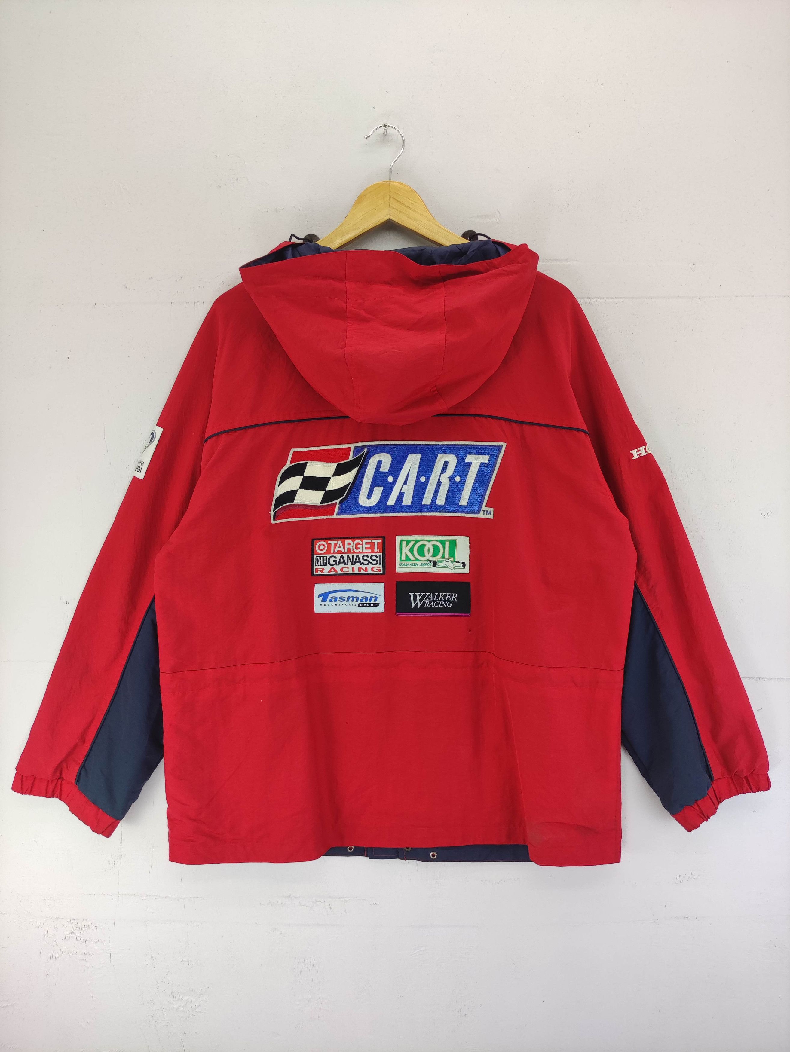 Honda Vintage Honda Jacket Hoodie Zipper Embroidered Logo Size US L / EU 52-54 / 3 - 20 Thumbnail