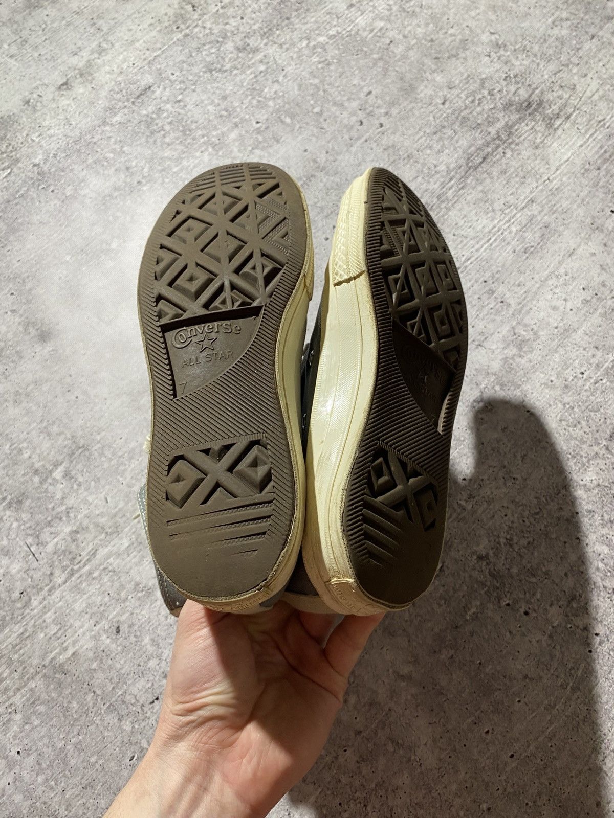 Comme des Garcons × Converse 🩶COMME des garçons converse sneakers Size US 7 / EU 40 - 6 Thumbnail