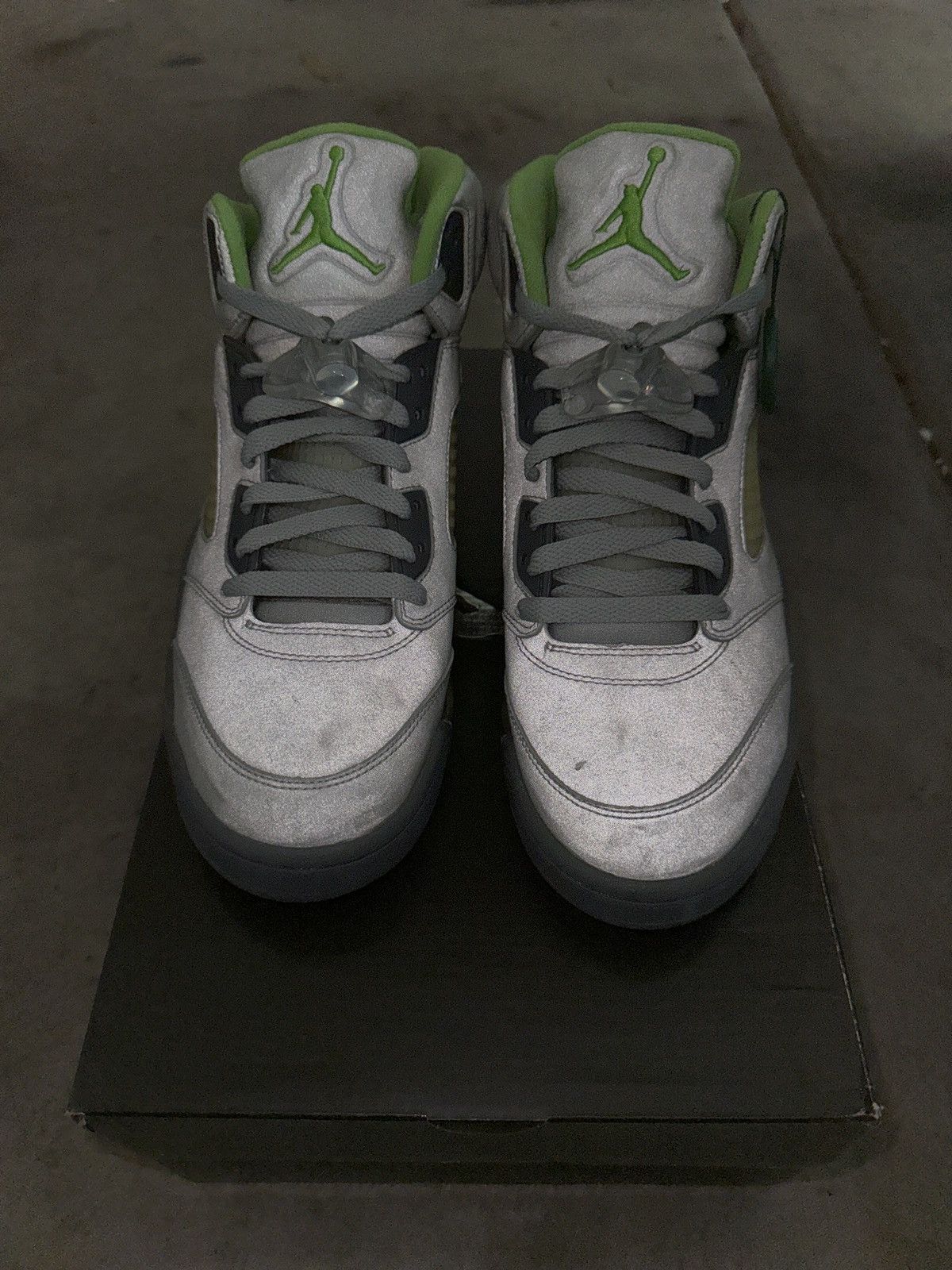 Jordan Brand (Deadstock) Retro (2006 Release) Jordan 5 Green Bean Size US 9.5 / EU 42-43 - 3 Thumbnail