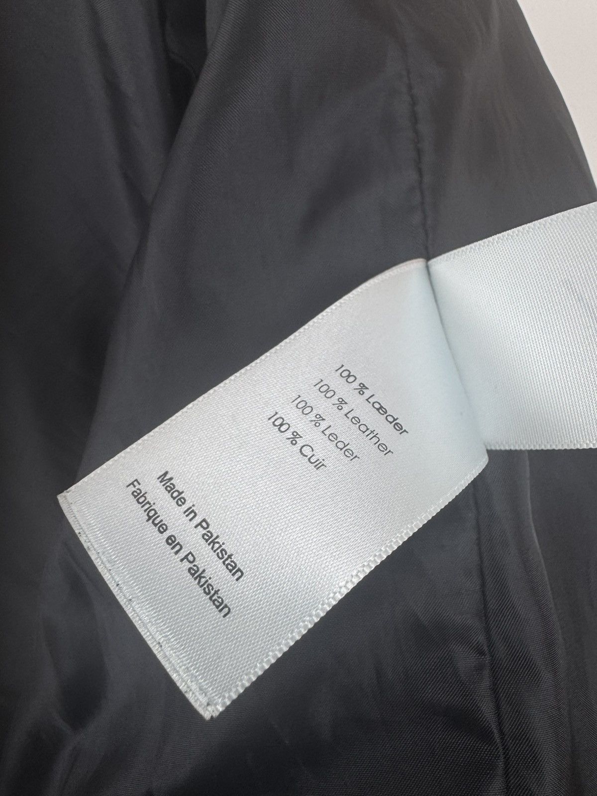 Other AHN Avant Garde Biker Leather Suede Jacket Rare Designer JKT Size M / US 6-8 / IT 42-44 - 8 Thumbnail
