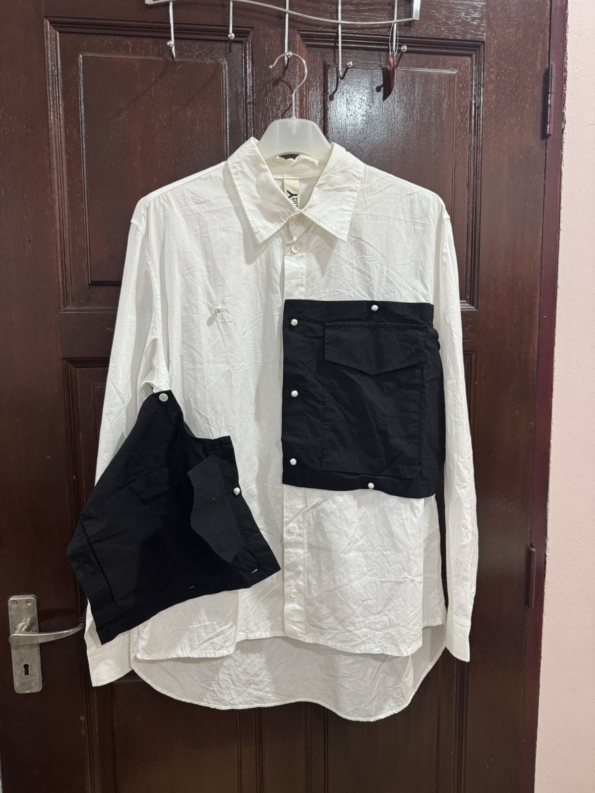 Ground Y Ground Y Button Up Shirt Pocket On Off Size US L / EU 52-54 / 3 - 1 Thumbnail