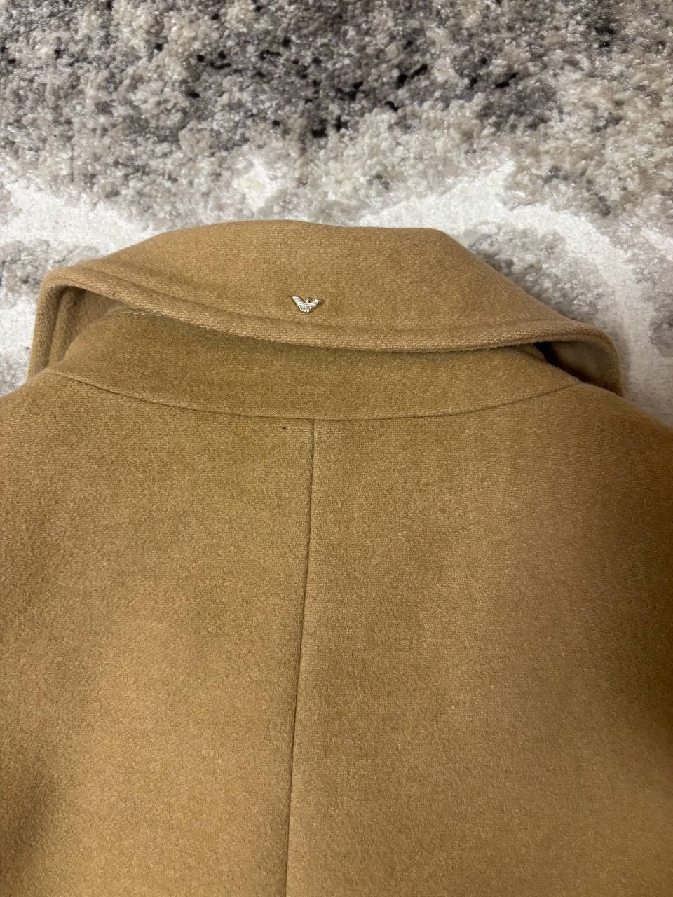 Armani Armani Jeans Camel Wool Coat – Women’s EU 38 – “Timeless” Size XS / US 0-2 / IT 36-38 - 5 Thumbnail