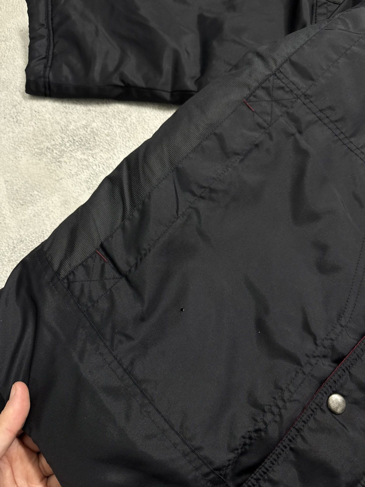 Nike Vintage Y2k Nike Nylon Mini Swoosh Jacket 00’s Size US S / EU 44-46 / 1 - 12 Thumbnail