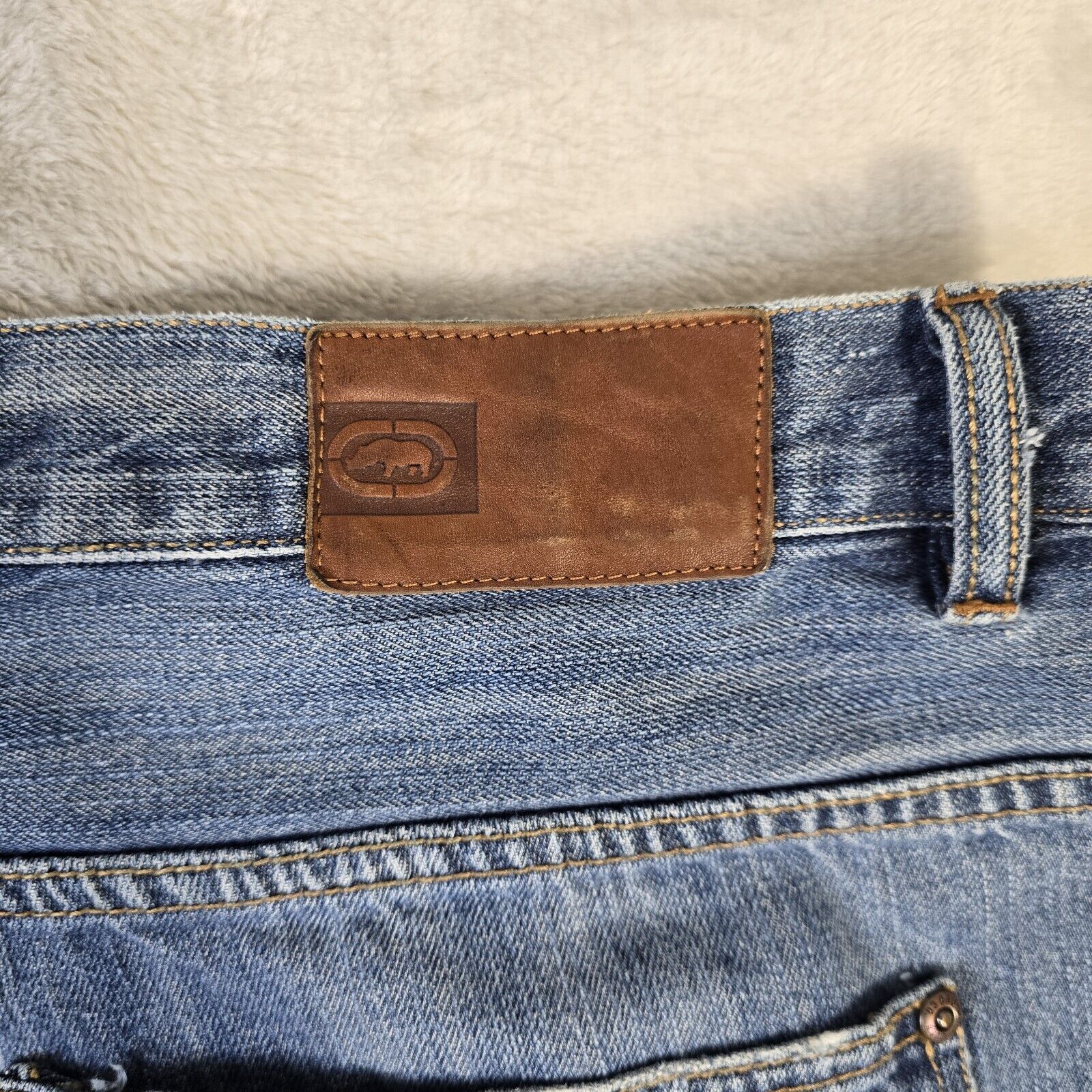 Ecko Unltd. Ecko Unltd Jeans Baggy 5-pocket Size 38 Y2K Hip Hop Skater Size US 38 / EU 54 - 4 Thumbnail