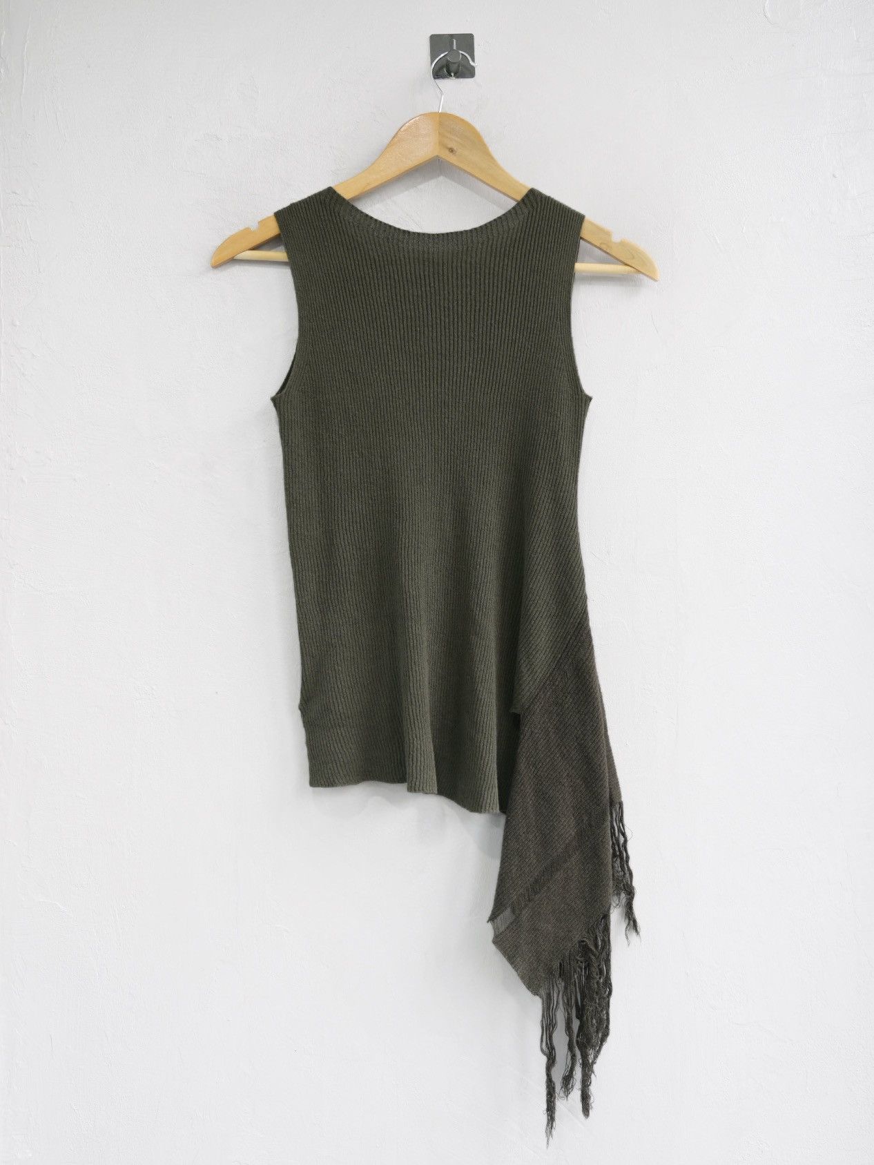 Y's Y’s Asymmetric Sleeveless Top Size M / US 6-8 / IT 42-44 - 5 Thumbnail