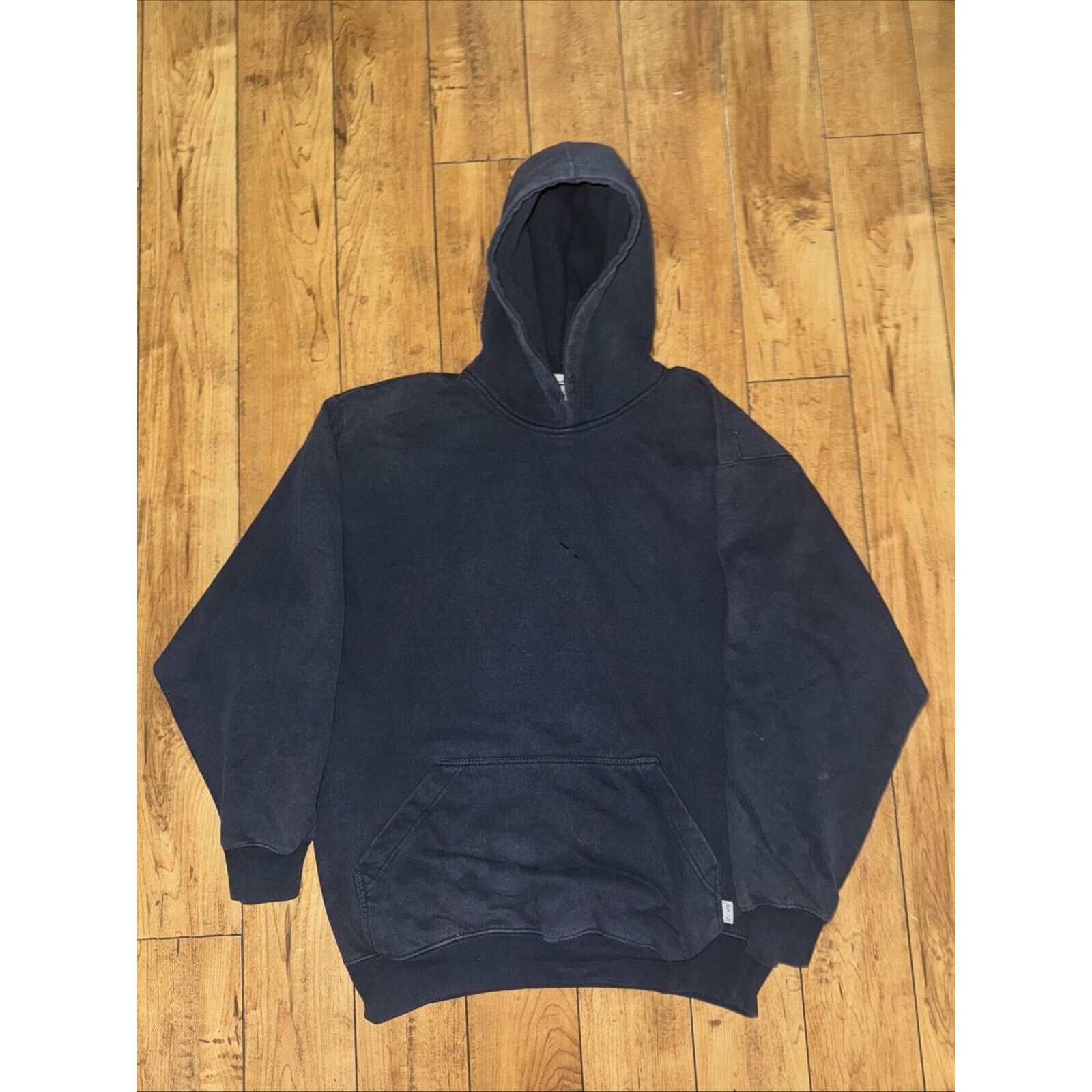 Japanese Brand Pro Club Hoodie Washed Black Large Heavy Weight 25x28 Size US L / EU 52-54 / 3 - 1 Thumbnail