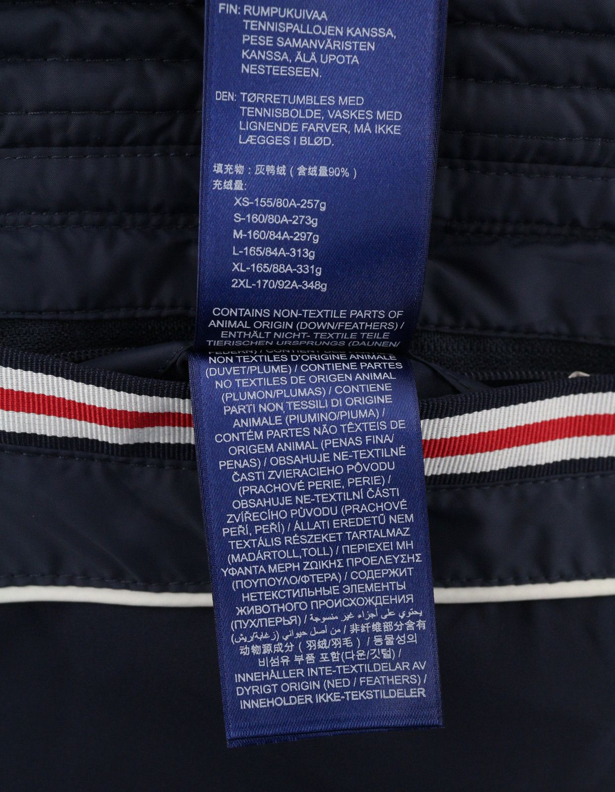 Gant LONG DOWN M Evening Blue Quilted Jacket 87272 Size M / US 6-8 / IT 42-44 - 10 Thumbnail