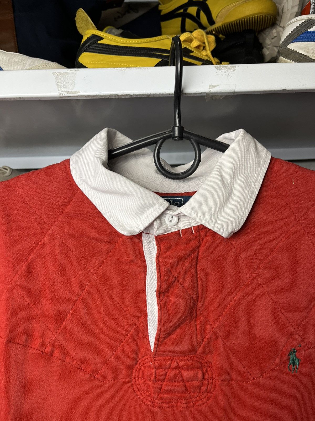 Polo Ralph Lauren Vintage Y2k Polo Ralph Lauren Rugby Long Sleeve Shirt Size US XL / EU 56 / 4 - 5 Thumbnail