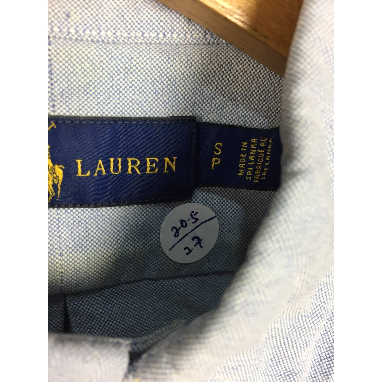 Ralph Lauren × Vintage Vtg Ralph Lauren Nautical Embroidered Oxford Shirt Size US S / EU 44-46 / 1 - 11 Thumbnail