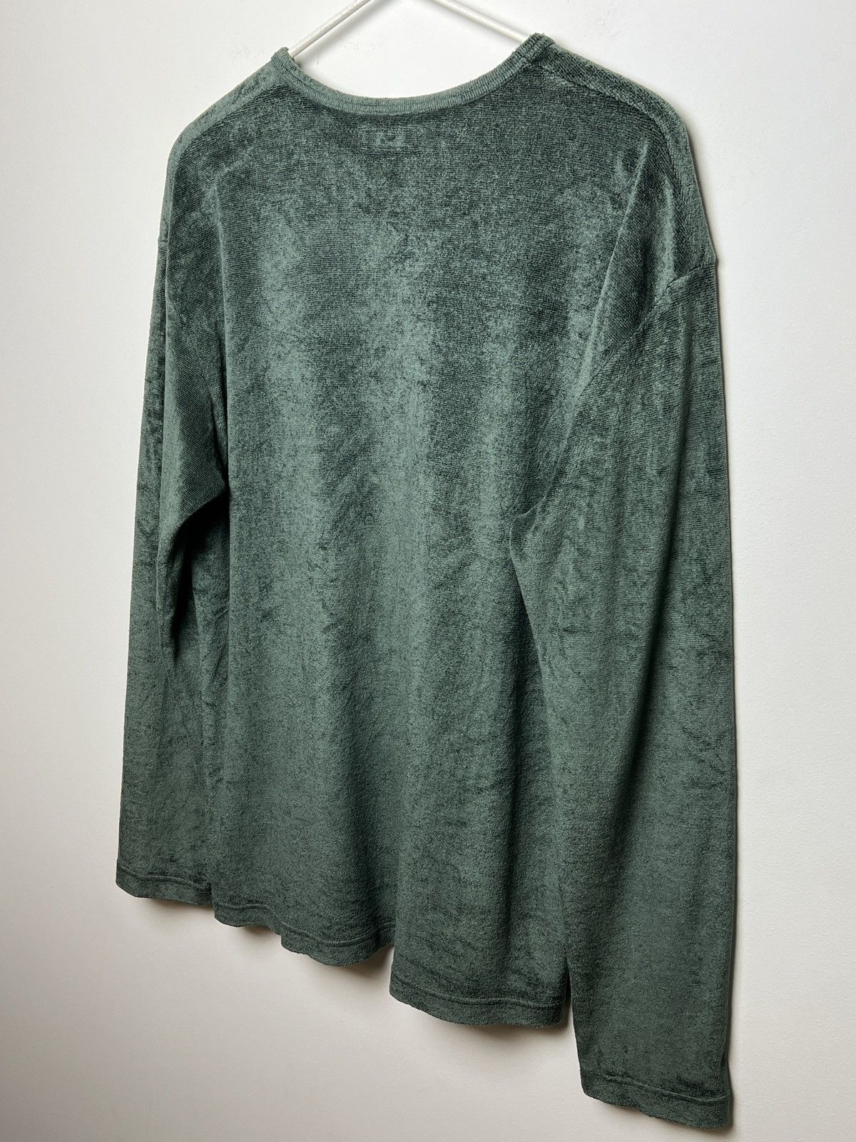 Giorgio Armani armani velour longsleeve archive vintage s-m Size US M / EU 48-50 / 2 - 6 Thumbnail