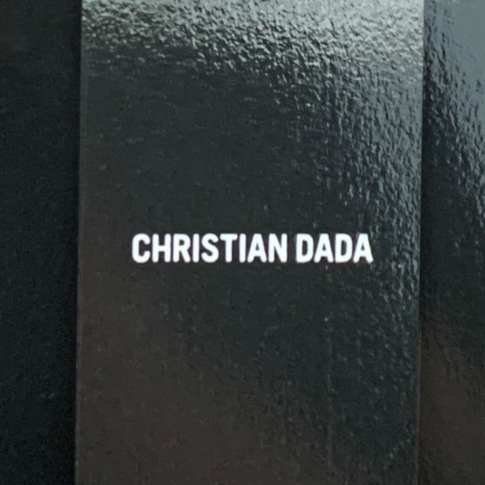 Christian Dada CHRISTIAN DADA 38 Size 38 Black Patch Cotton Military Jacket Size US M / EU 48-50 / 2 - 8 Thumbnail