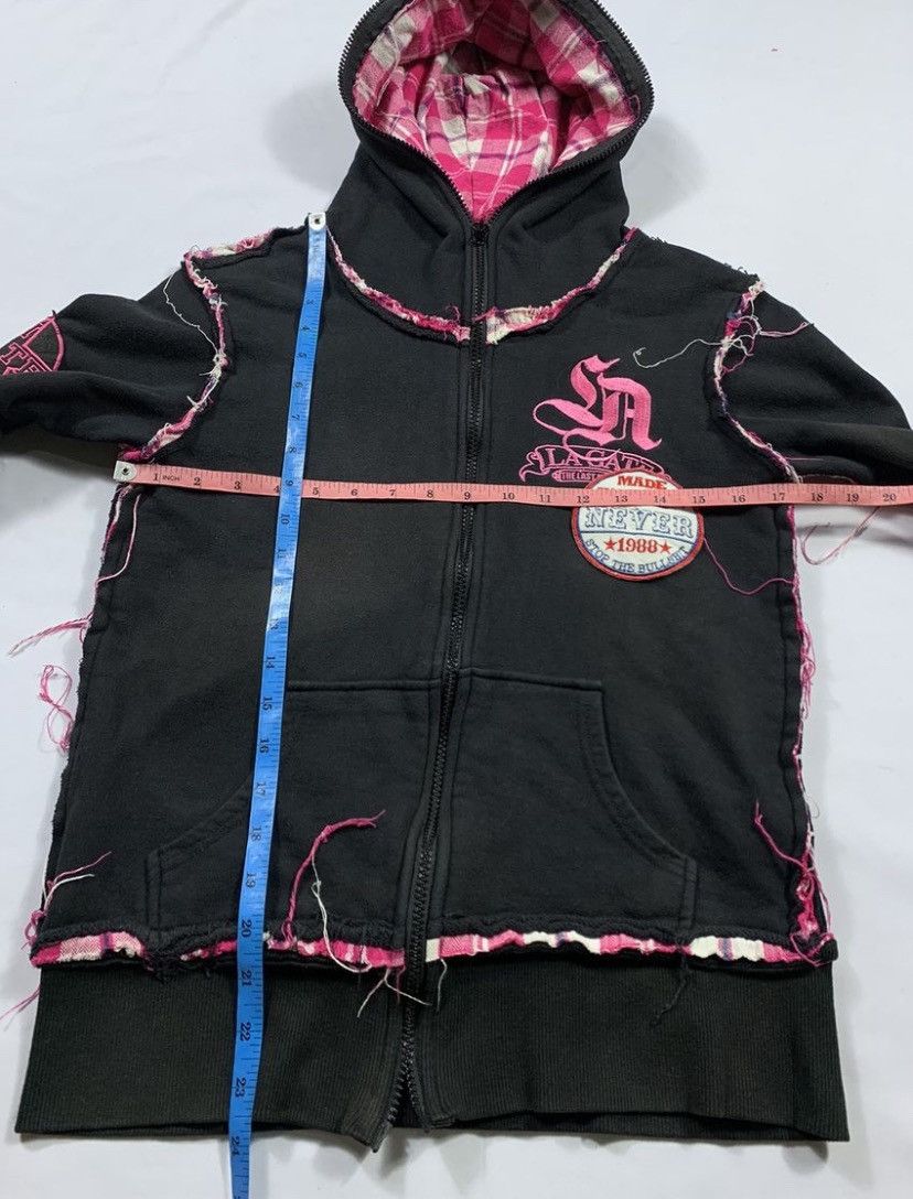 Japanese Brand Japanese Sick Distressed Faded La Gate Zip Hoodie Size US M / EU 48-50 / 2 - 7 Thumbnail